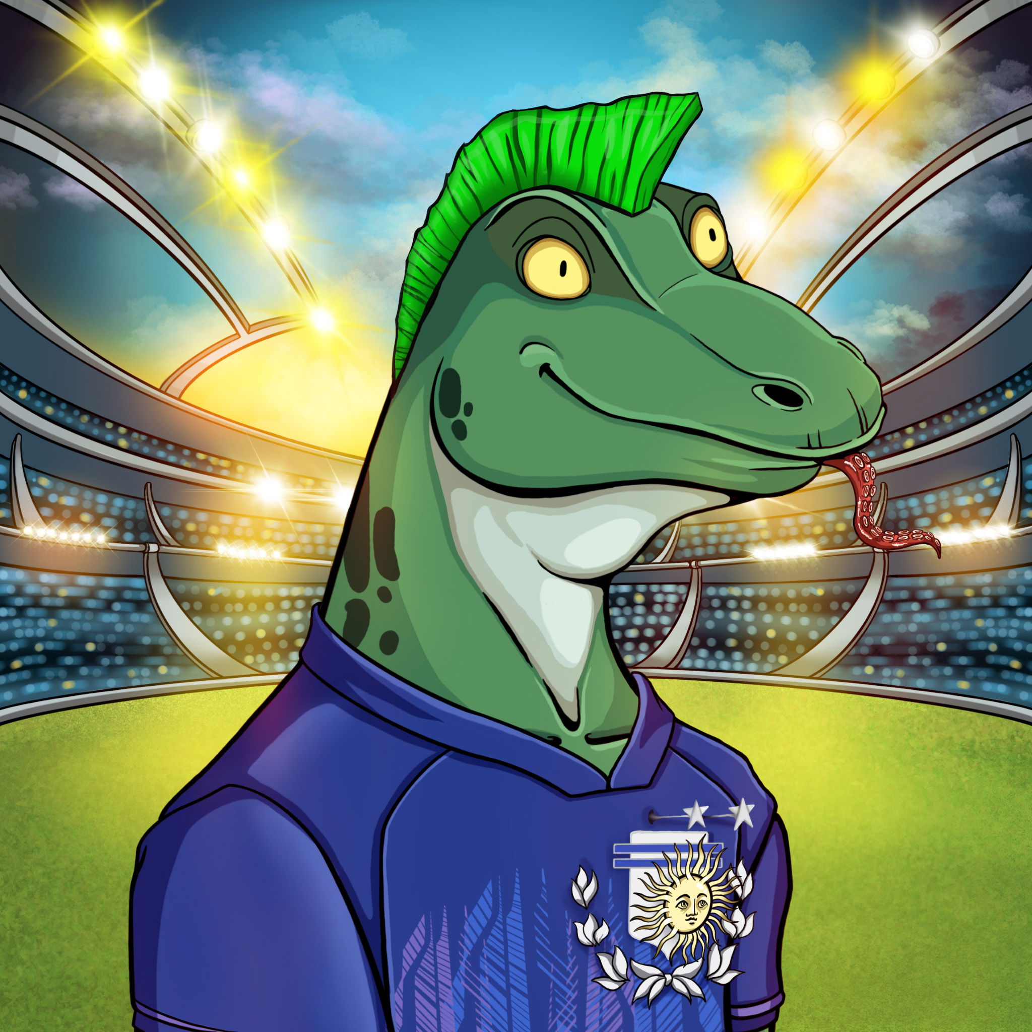 World Cup Goanna 0023 NFT on Algorand