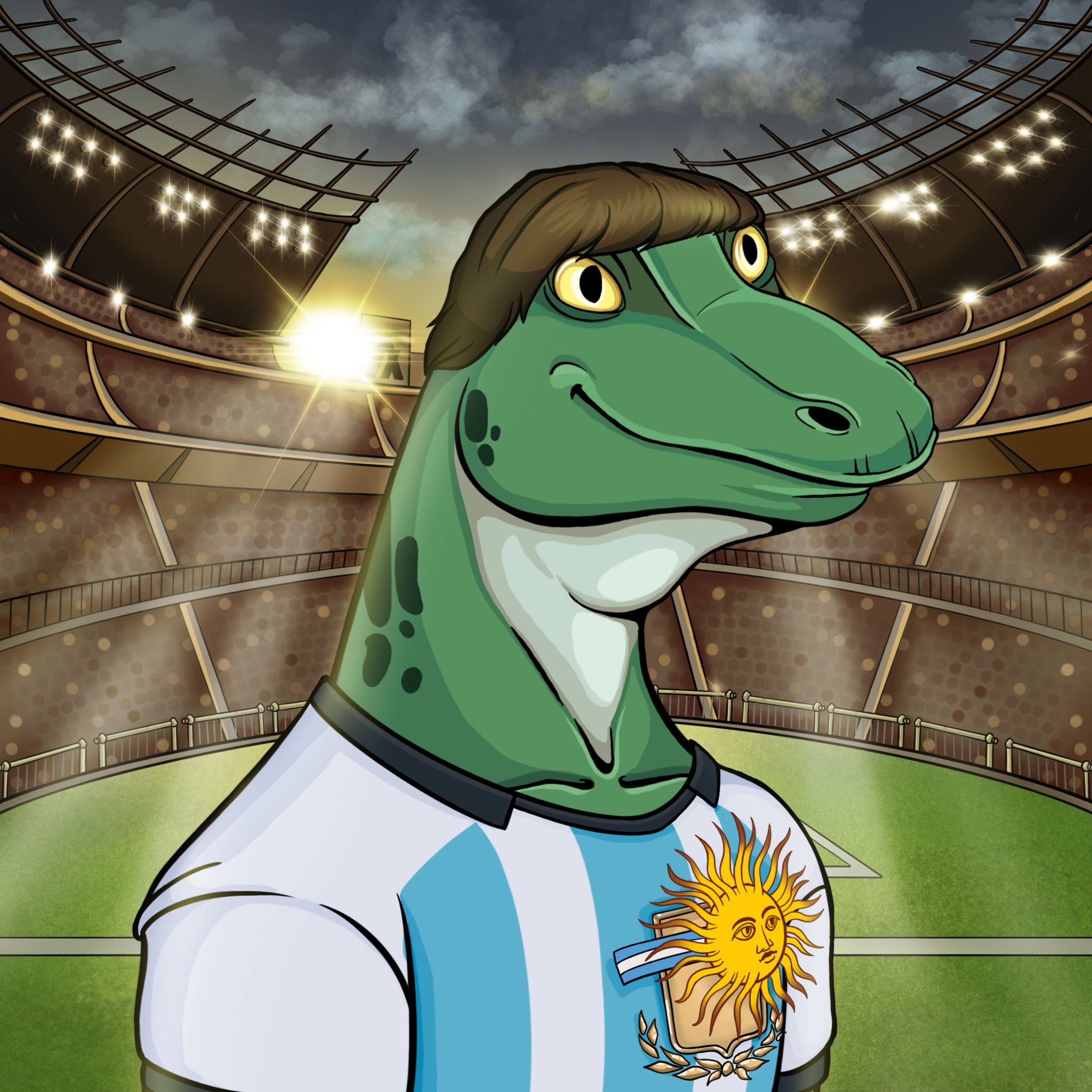 World Cup Goanna 0043 NFT on Algorand