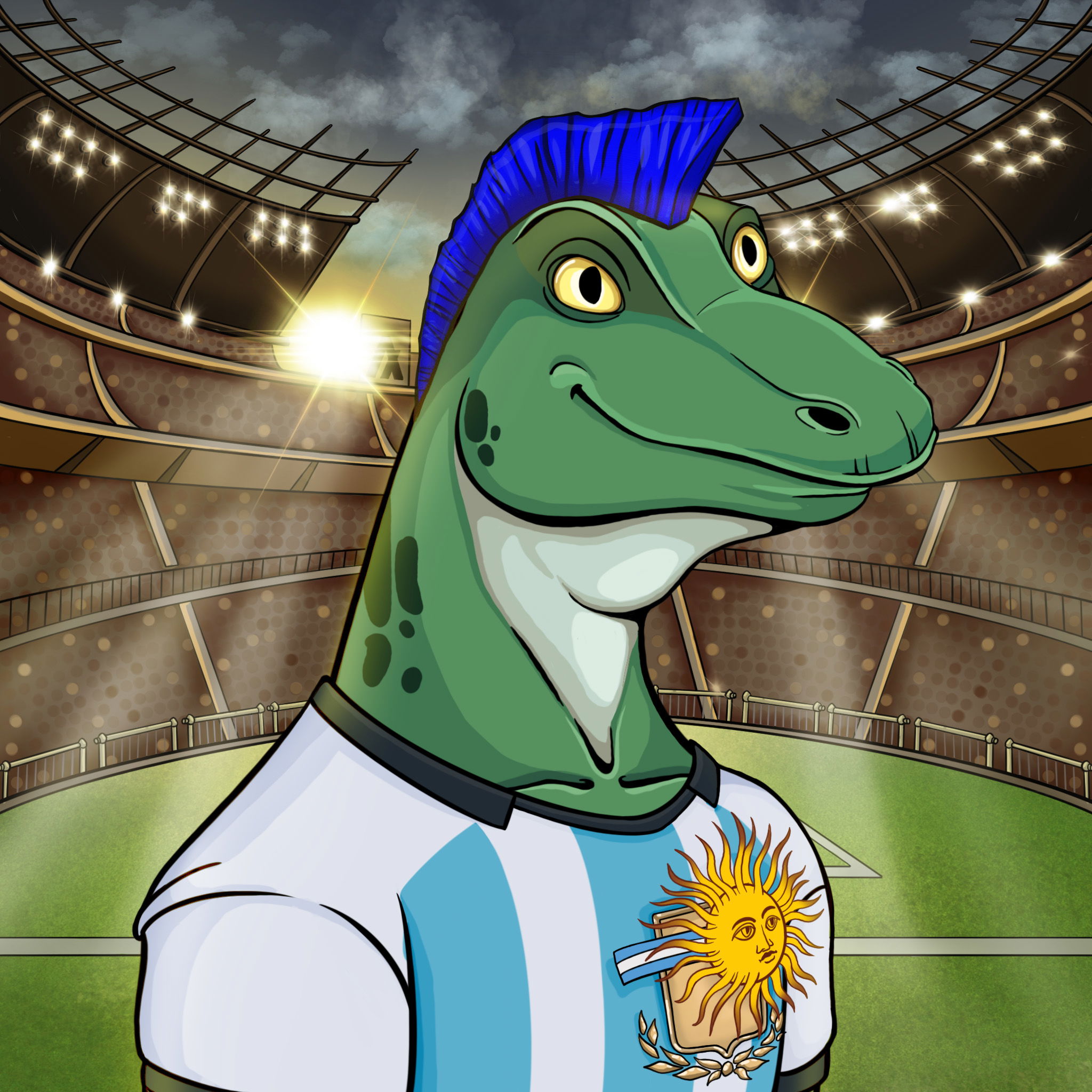 World Cup Goanna 0044 NFT on Algorand