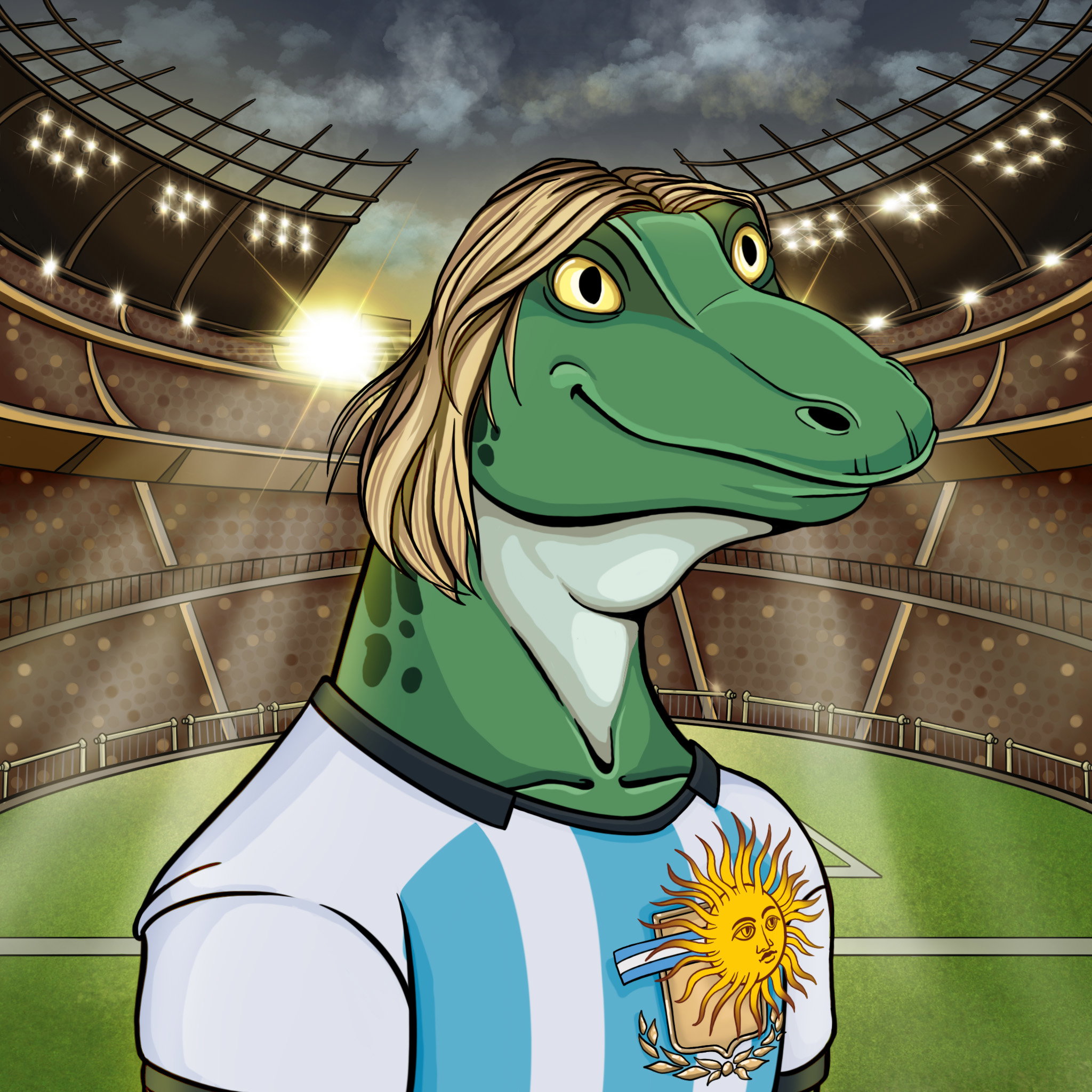 World Cup Goanna 0045 NFT on Algorand