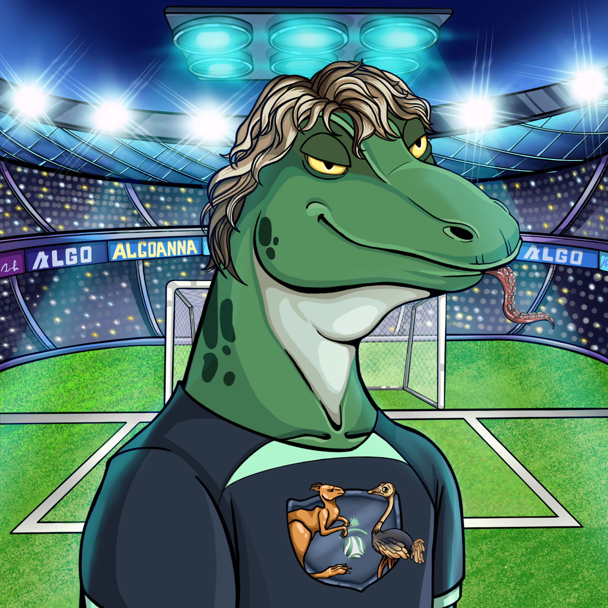 World Cup Goanna 0062 NFT on Algorand