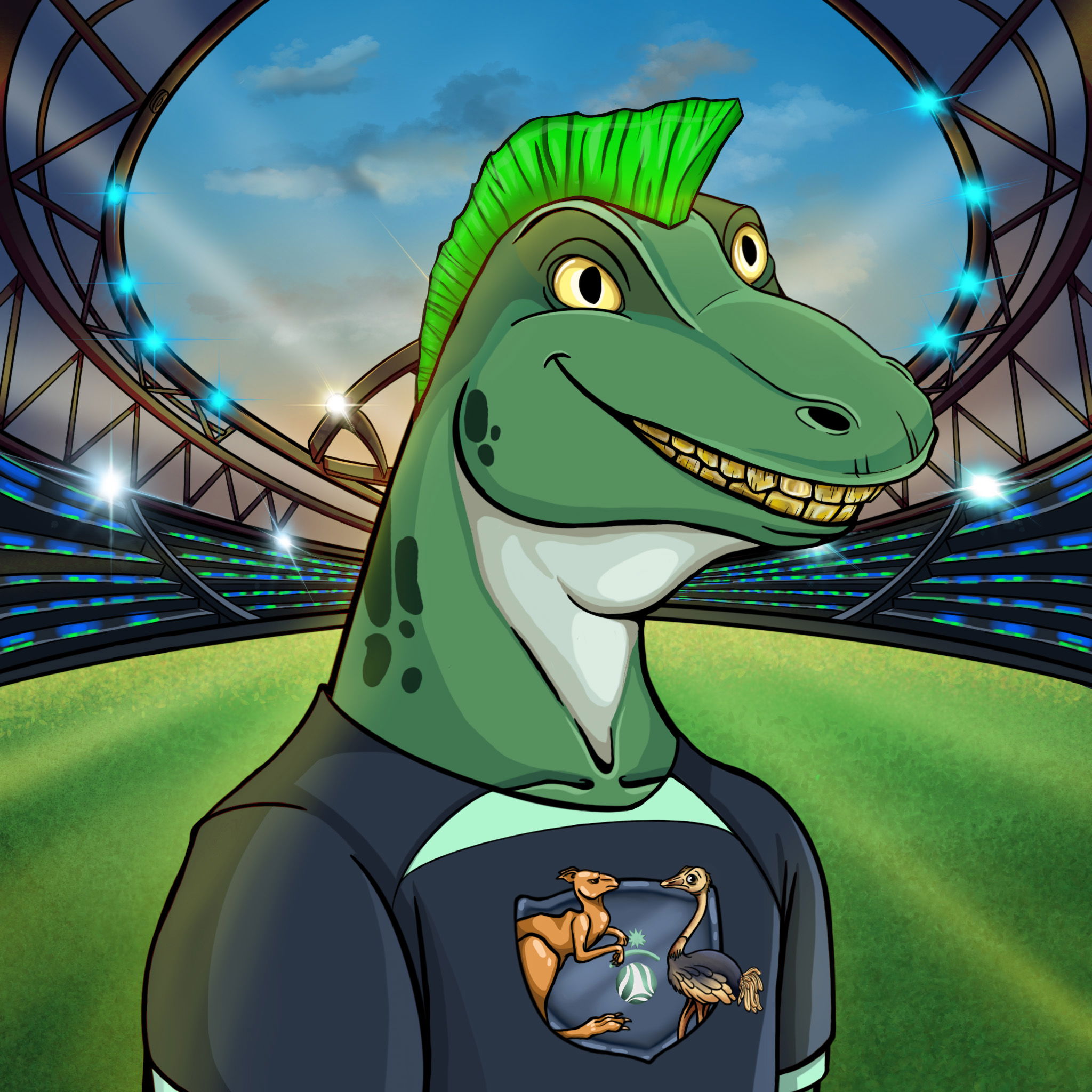 World Cup Goanna 0066 NFT on Algorand