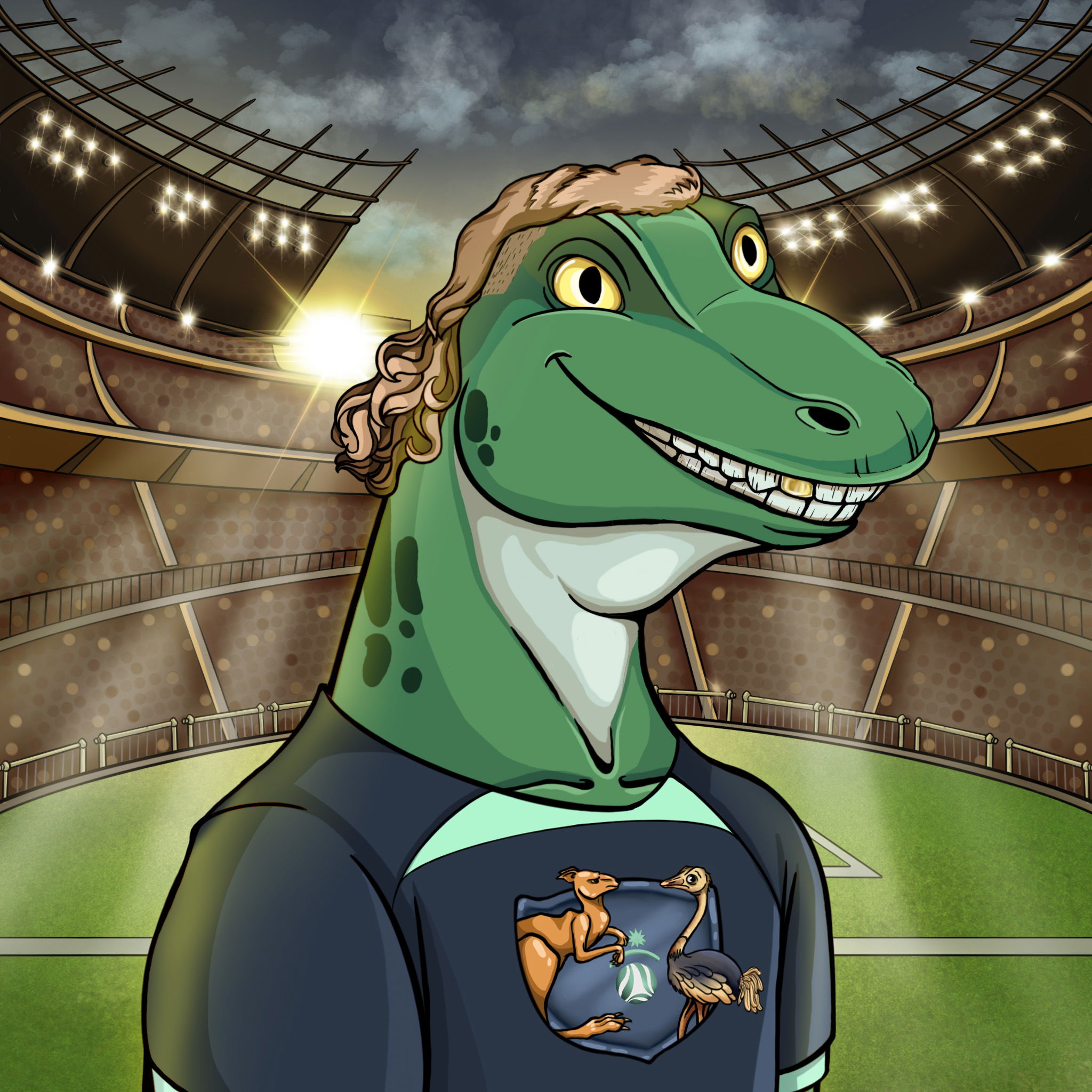 World Cup Goanna 0072 NFT on Algorand