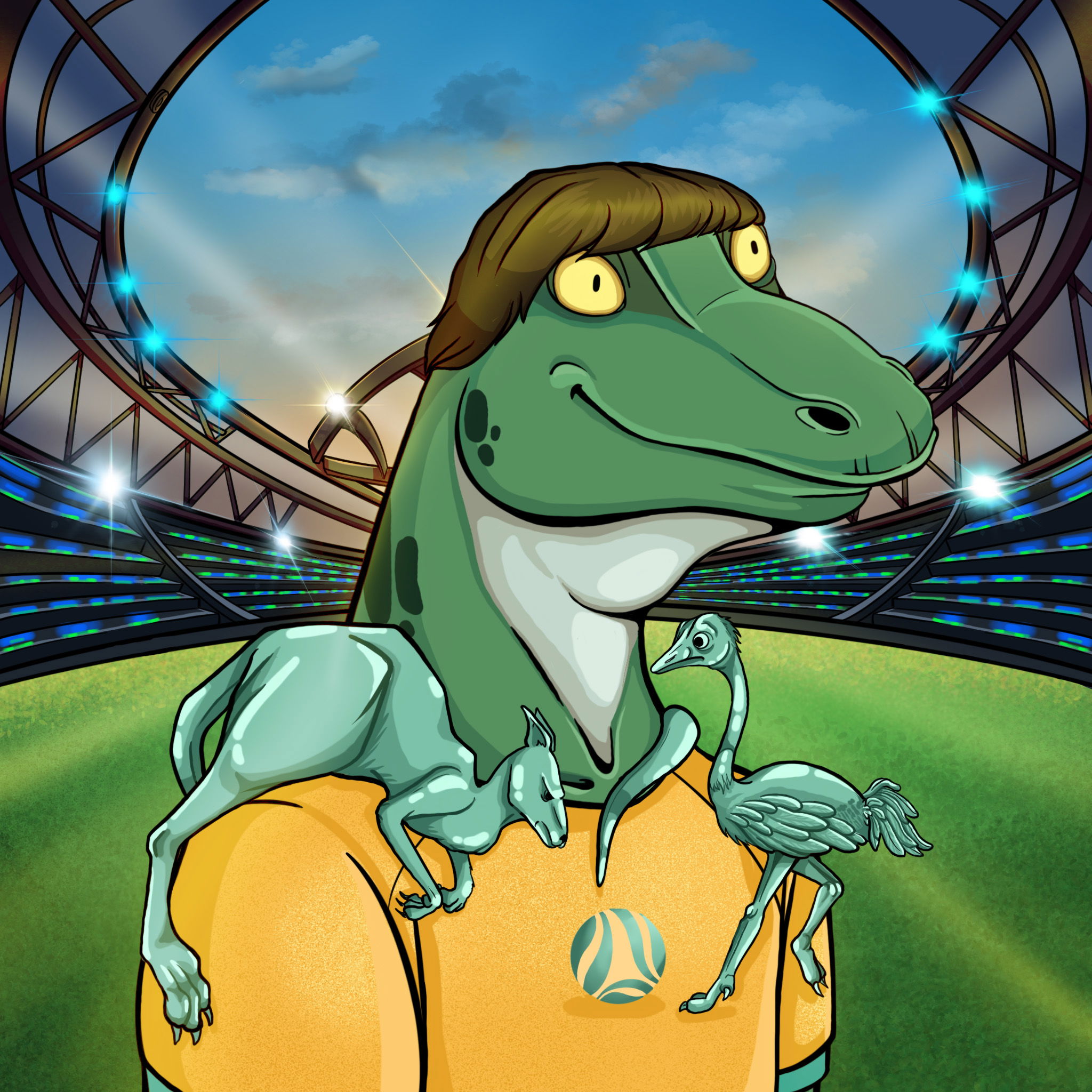 World Cup Goanna 0095 NFT on Algorand