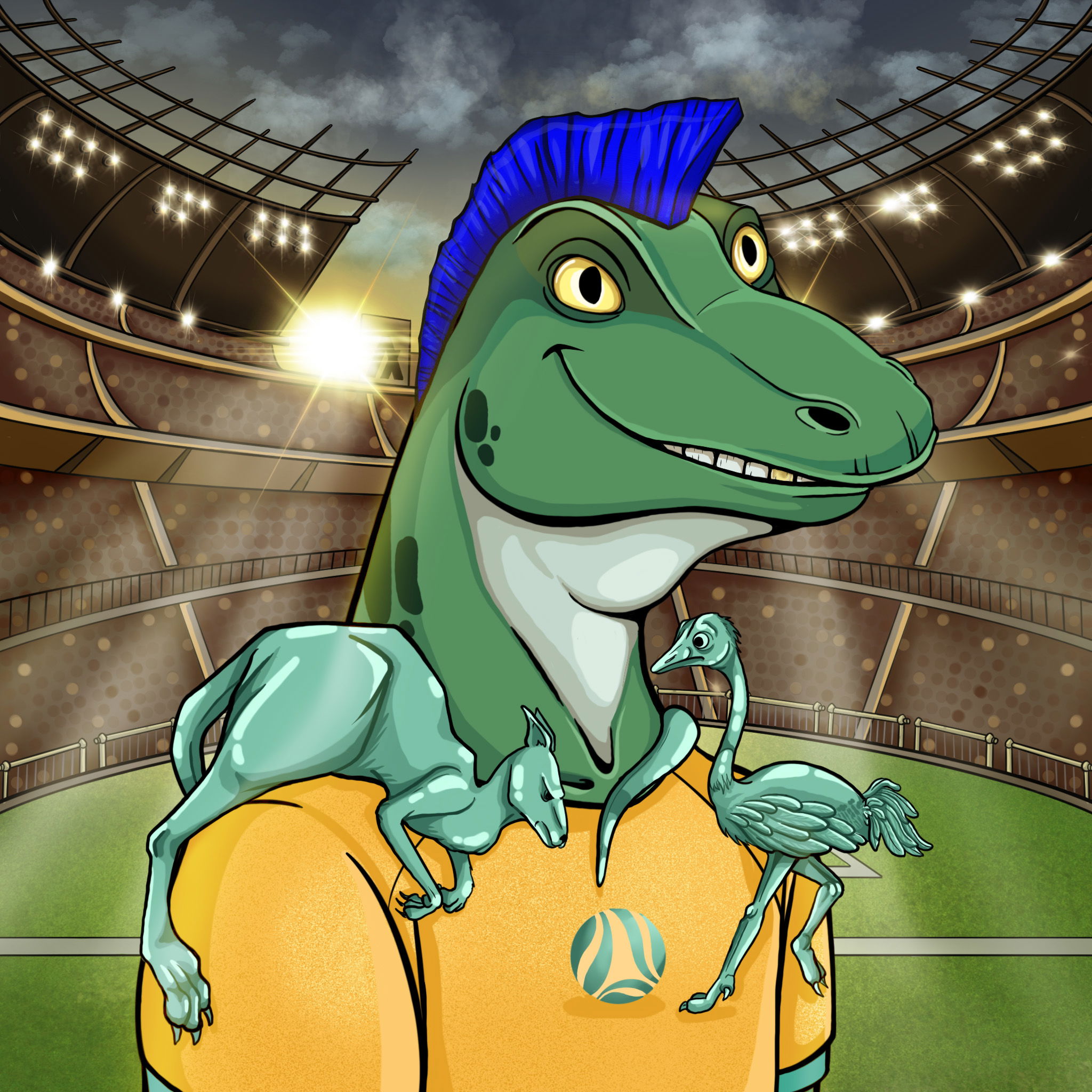 World Cup Goanna 0097 NFT on Algorand