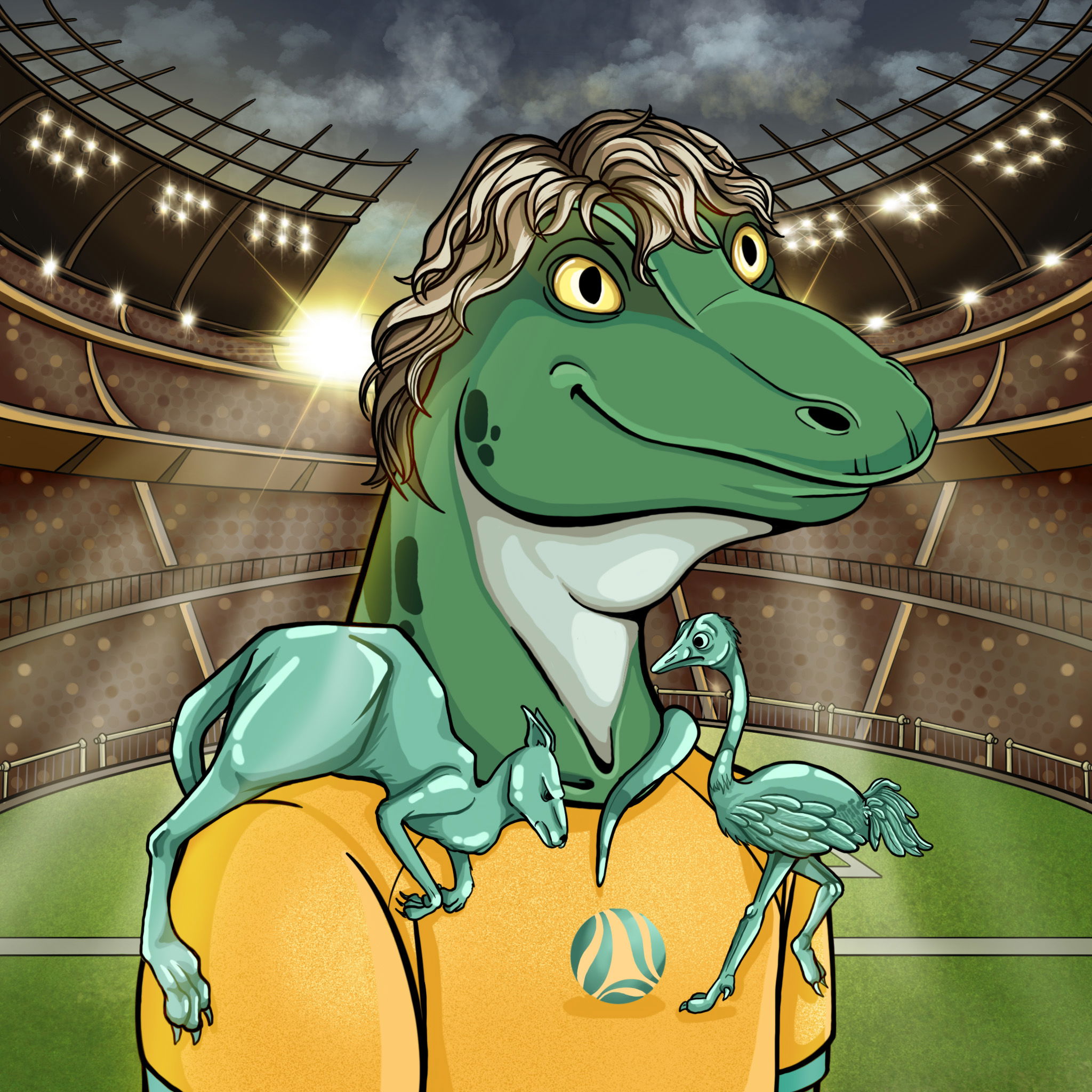 World Cup Goanna 0098 NFT on Algorand