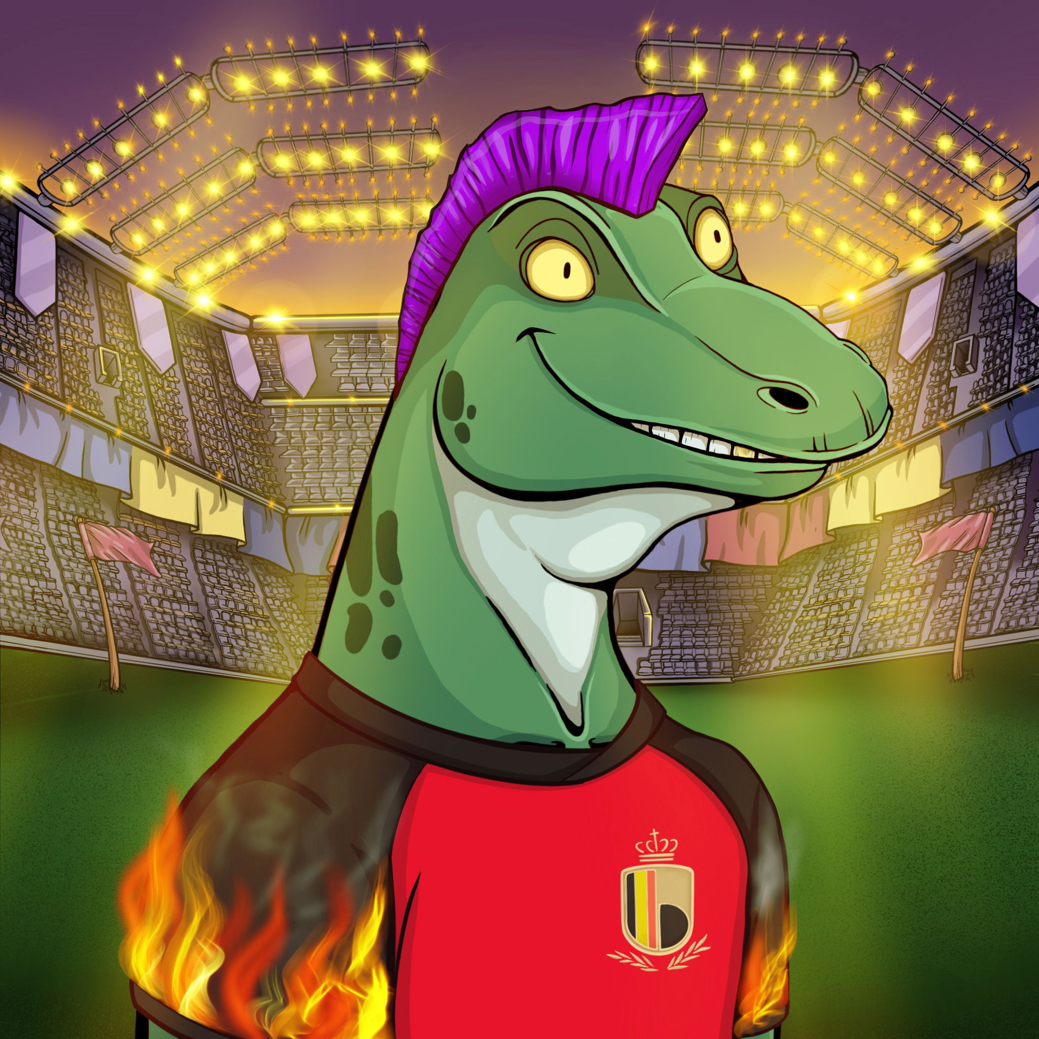 World Cup Goanna 0131 NFT on Algorand