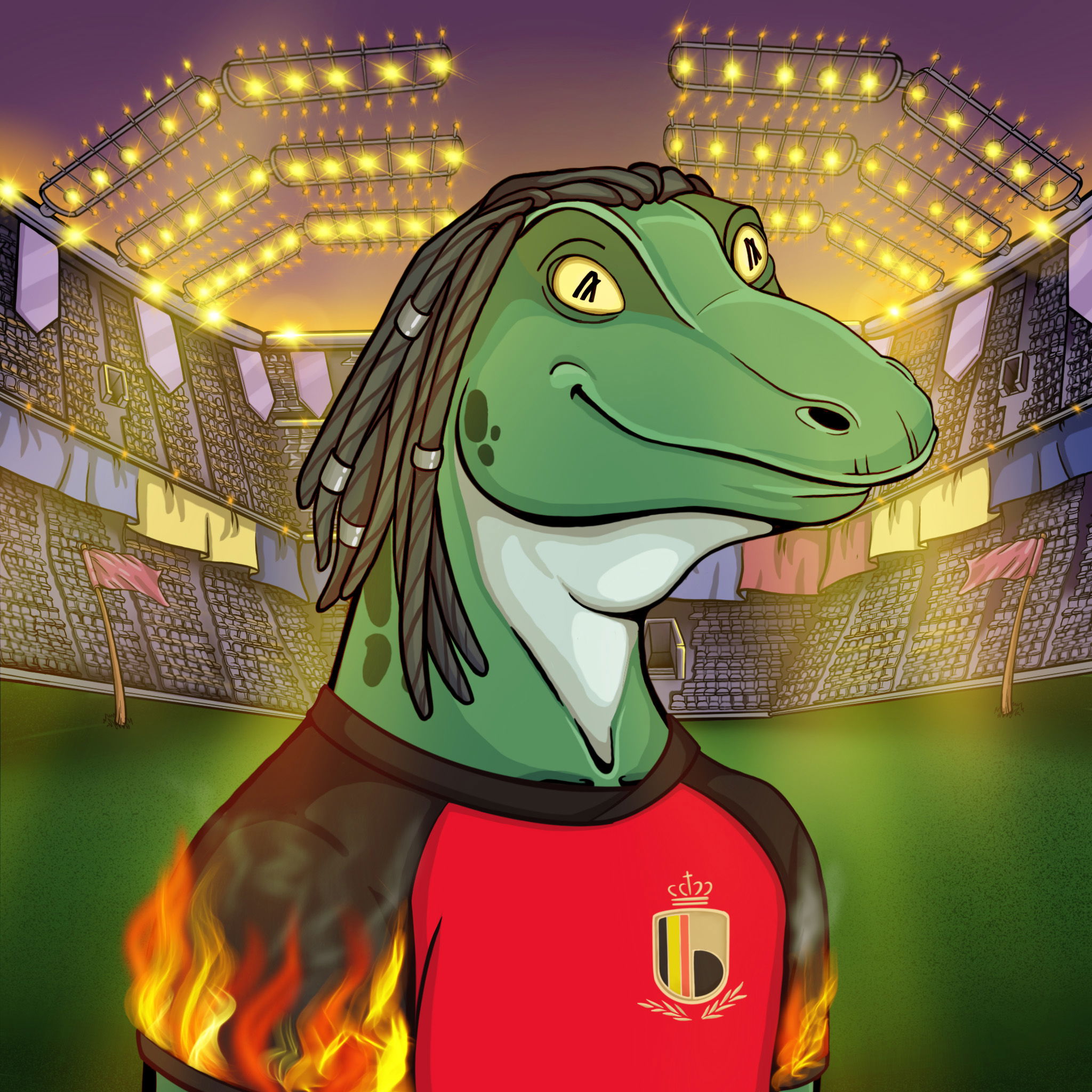 World Cup Goanna 0133 NFT on Algorand