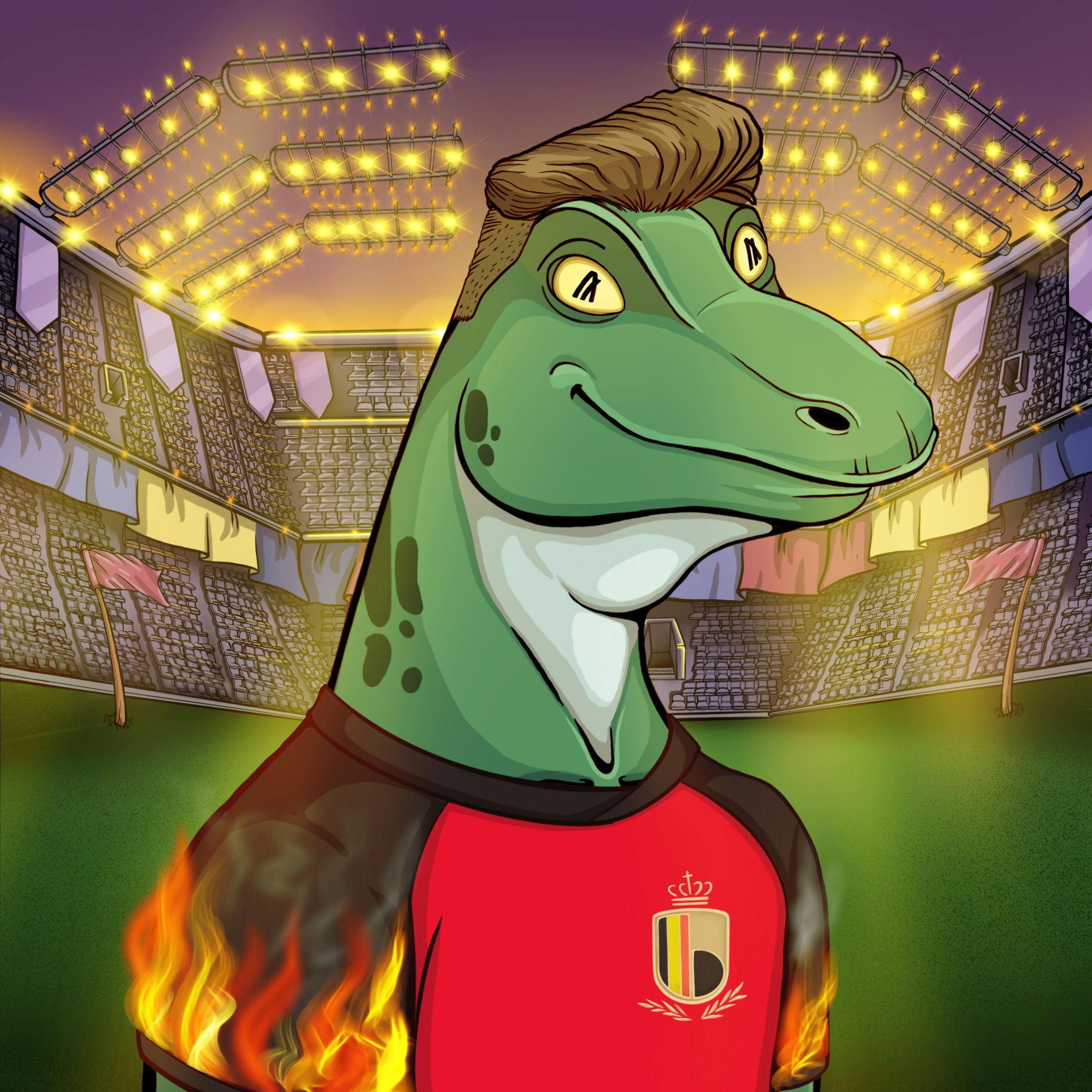 World Cup Goanna 0135 NFT on Algorand