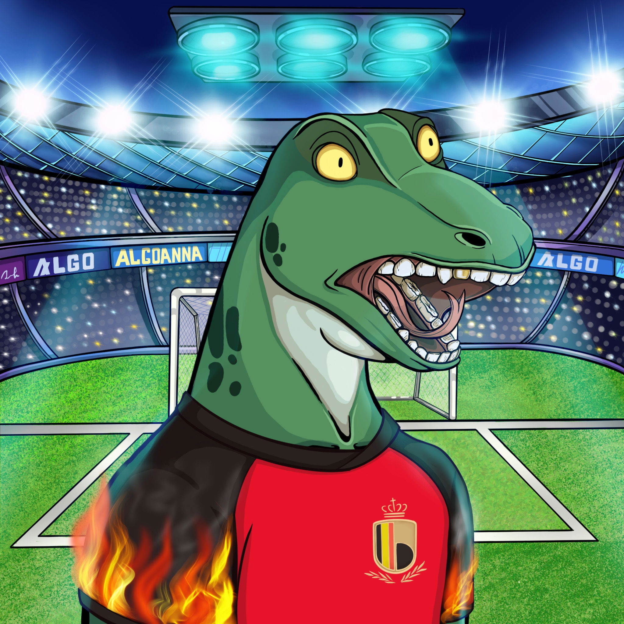 World Cup Goanna 0138 NFT on Algorand