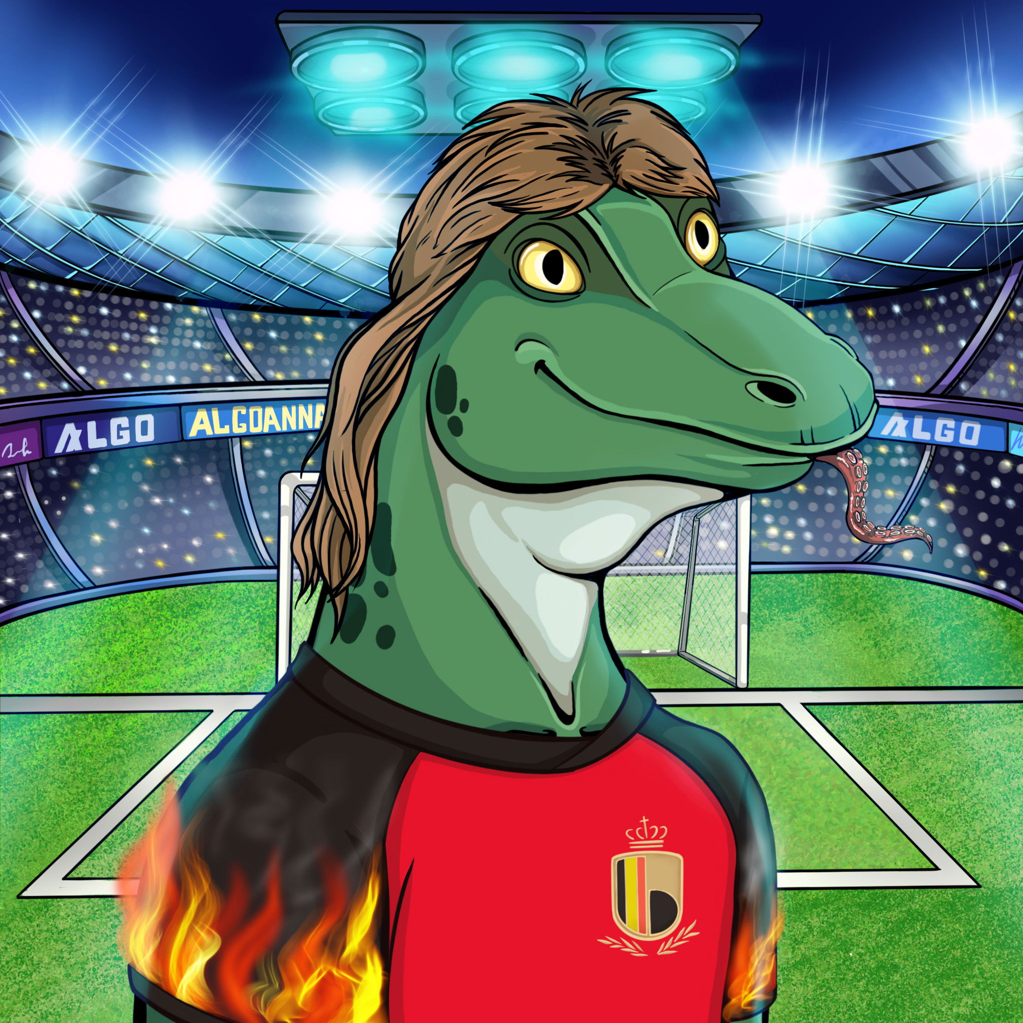 World Cup Goanna 0139 NFT on Algorand
