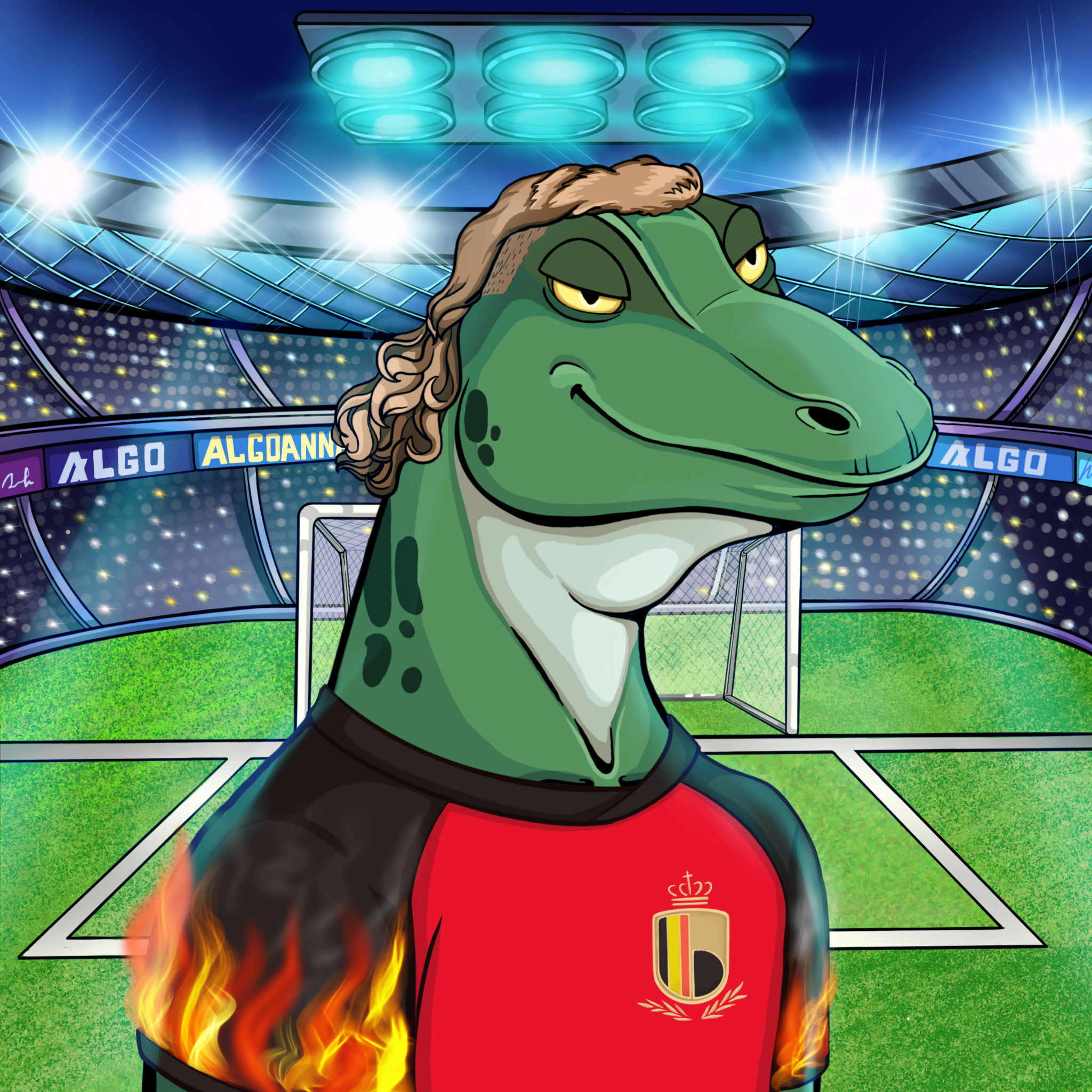 World Cup Goanna 0140 NFT on Algorand