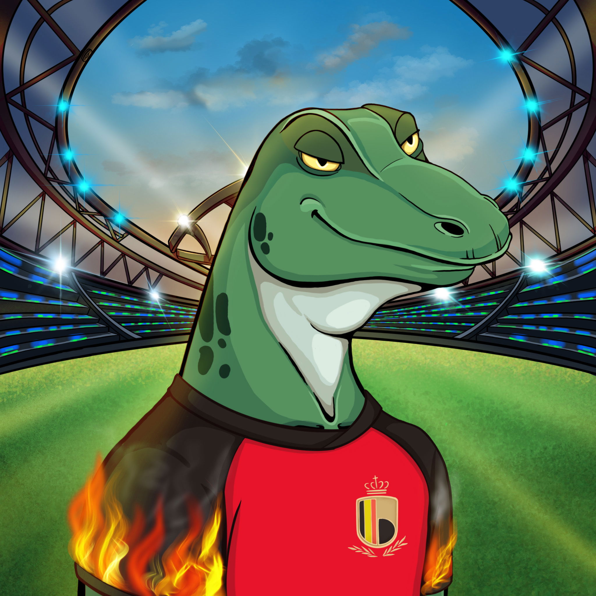 World Cup Goanna 0141 NFT on Algorand