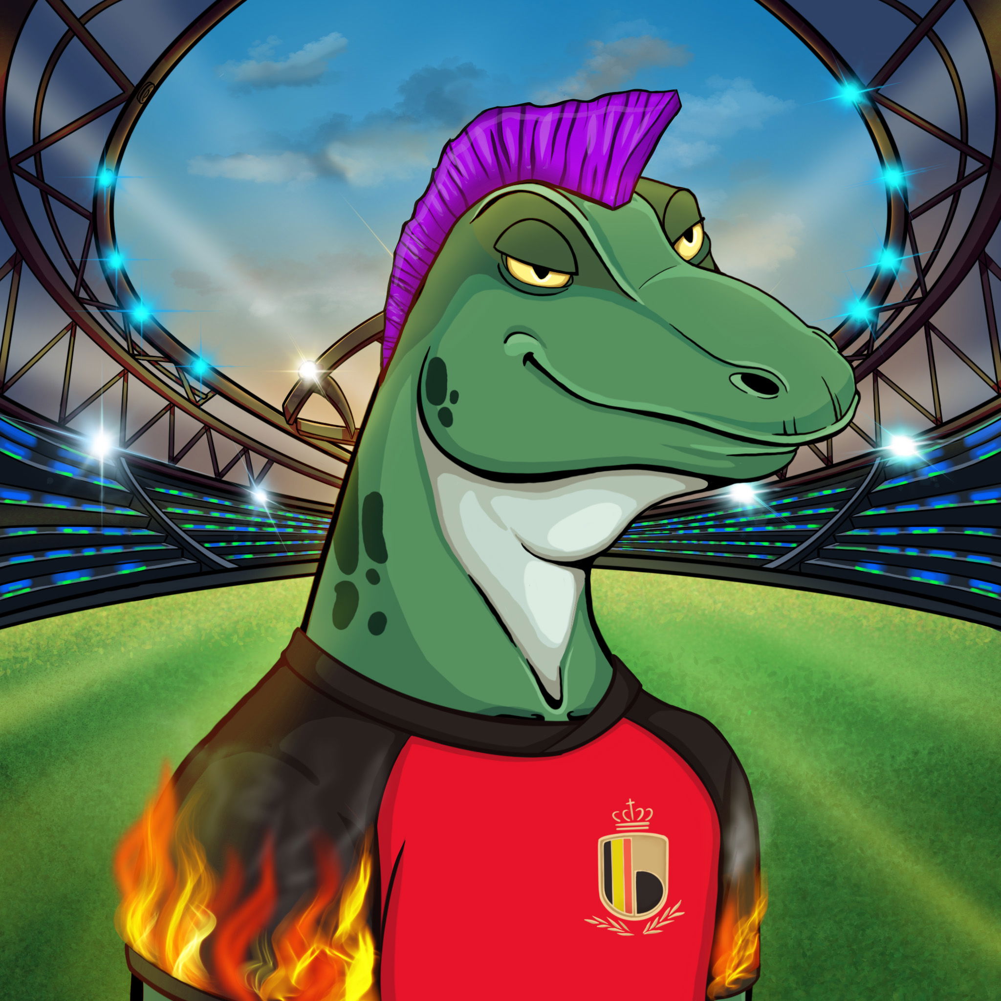 World Cup Goanna 0145 NFT on Algorand