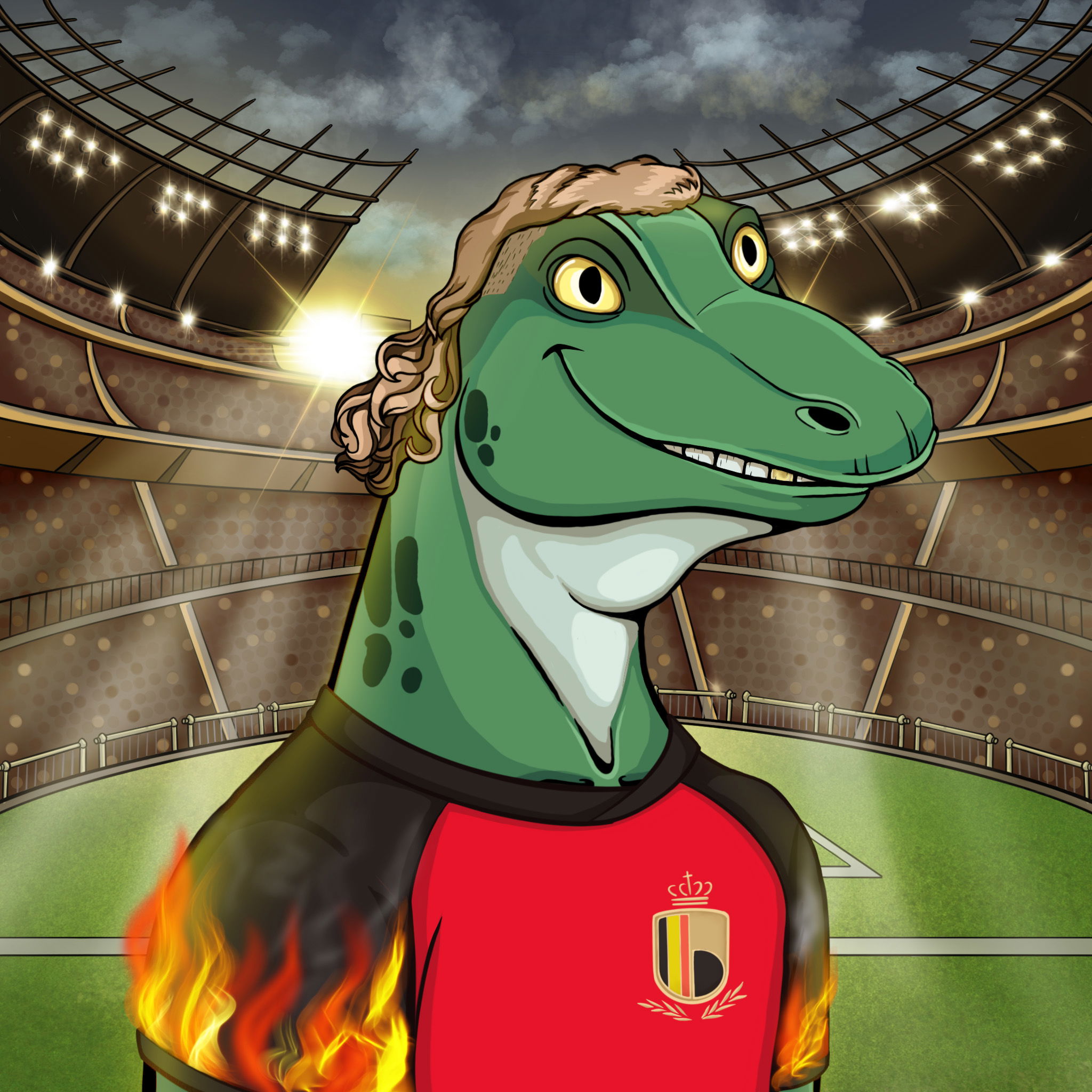 World Cup Goanna 0148 NFT on Algorand