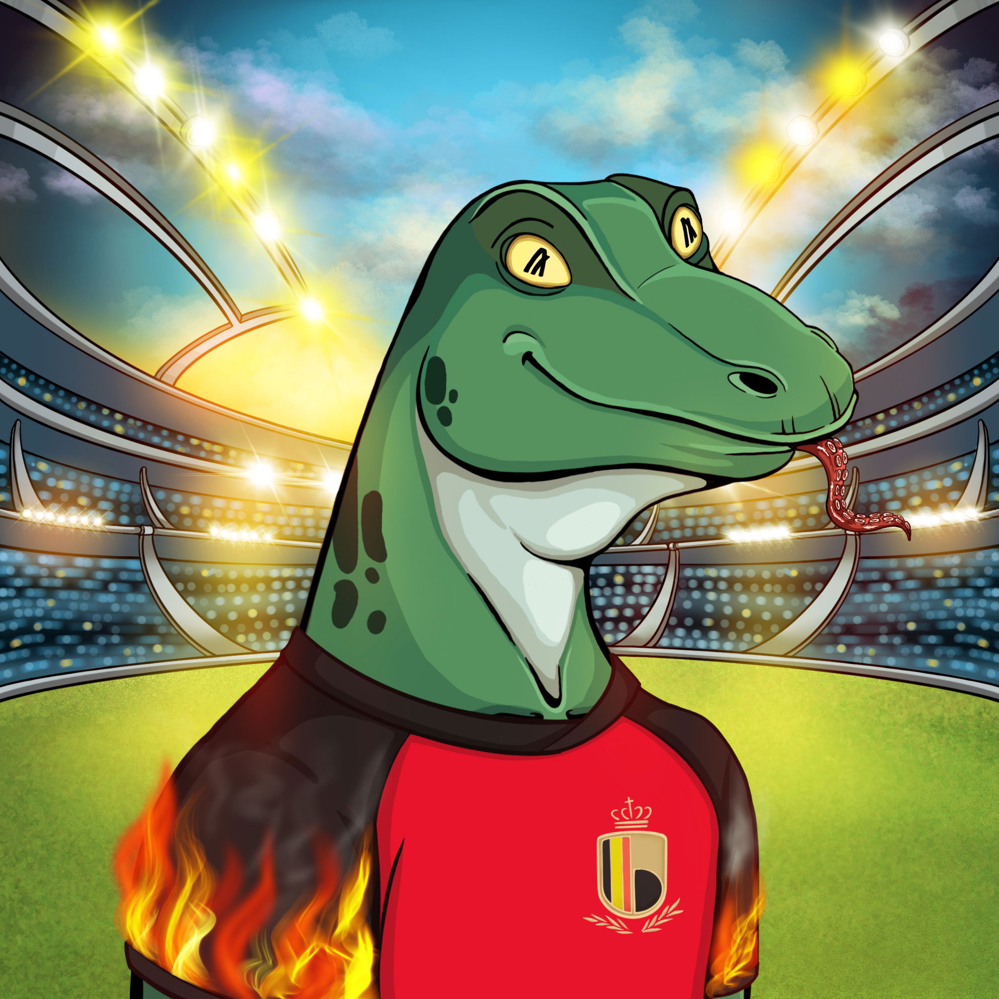 World Cup Goanna 0154 NFT on Algorand