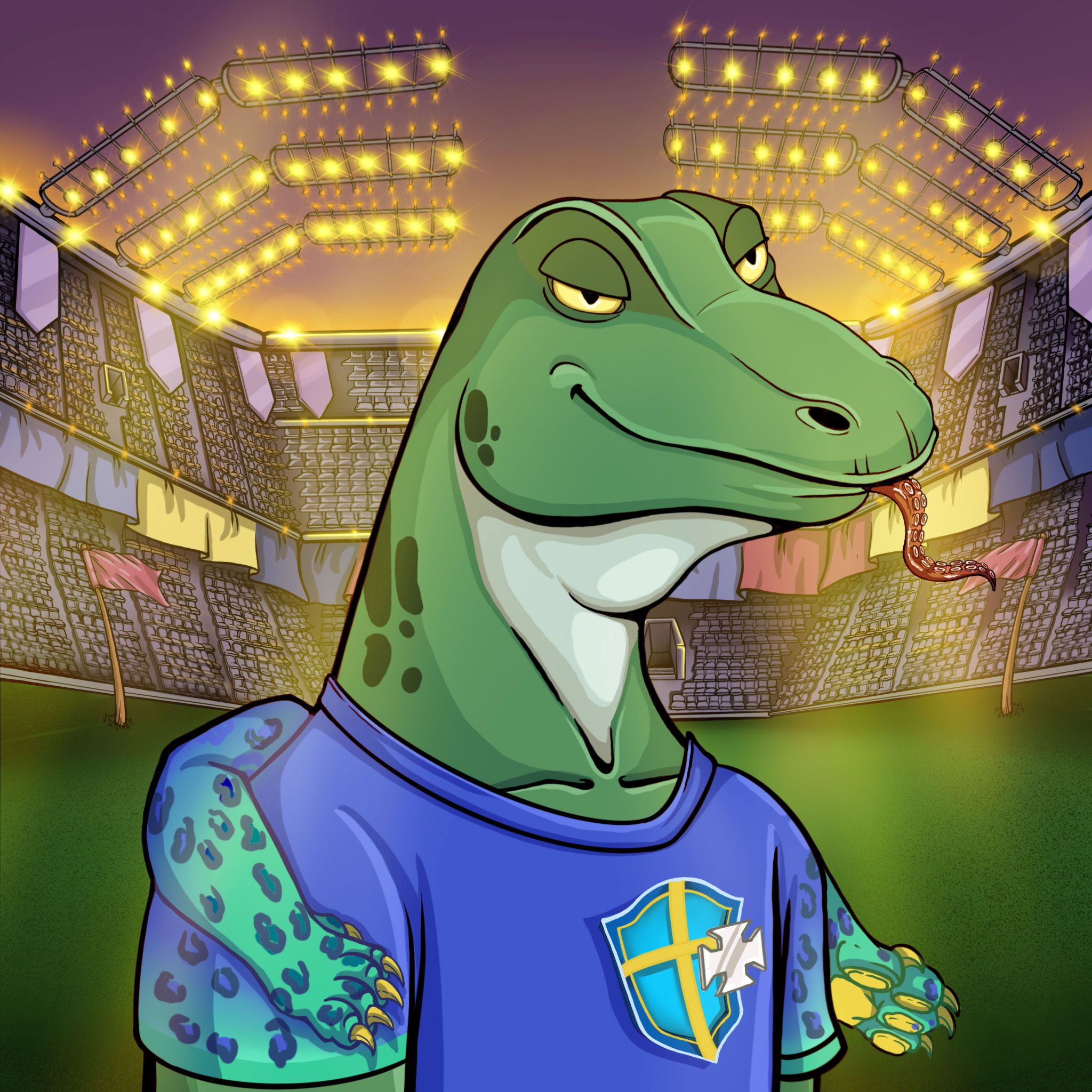 World Cup Goanna 0158 NFT on Algorand