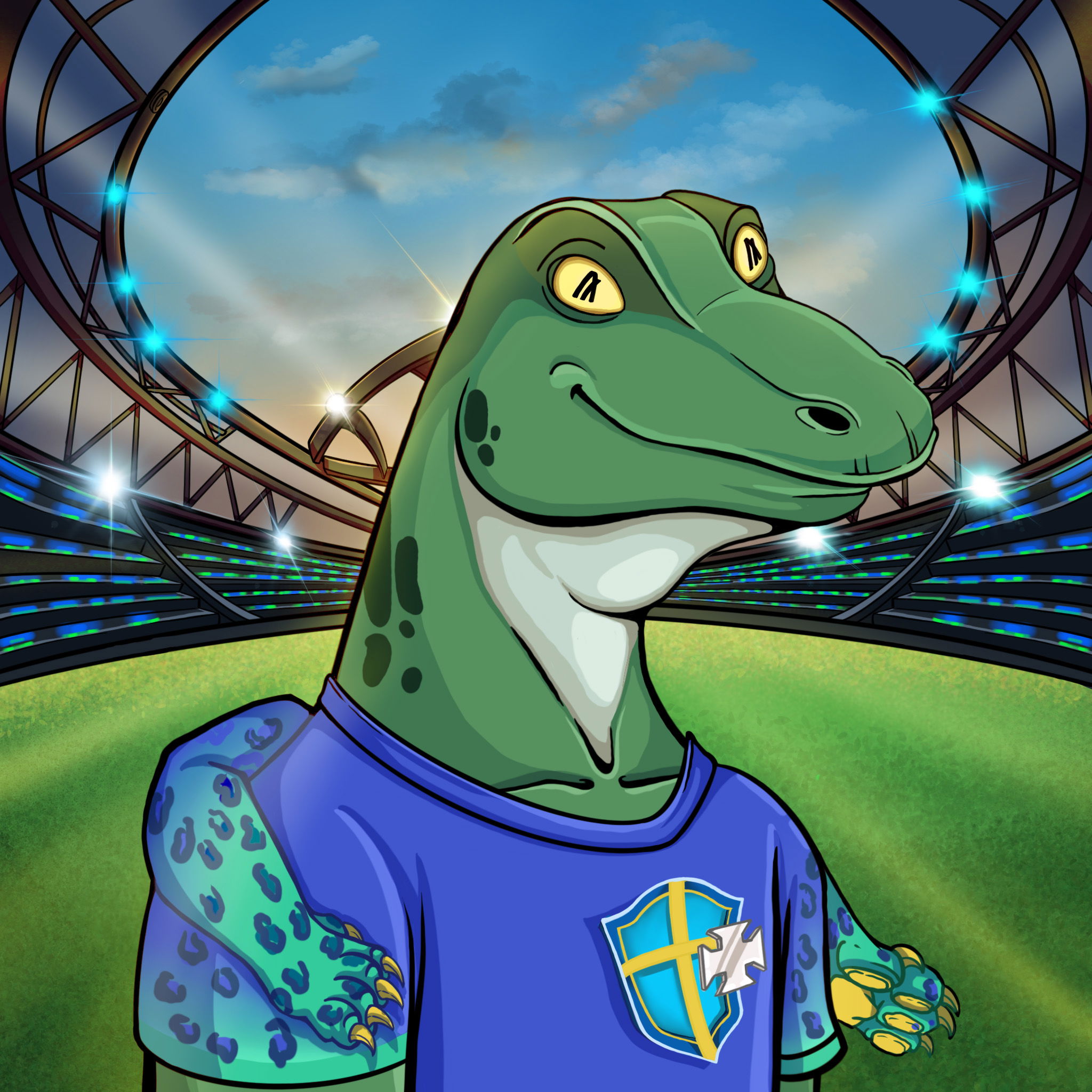 World Cup Goanna 0171 NFT on Algorand