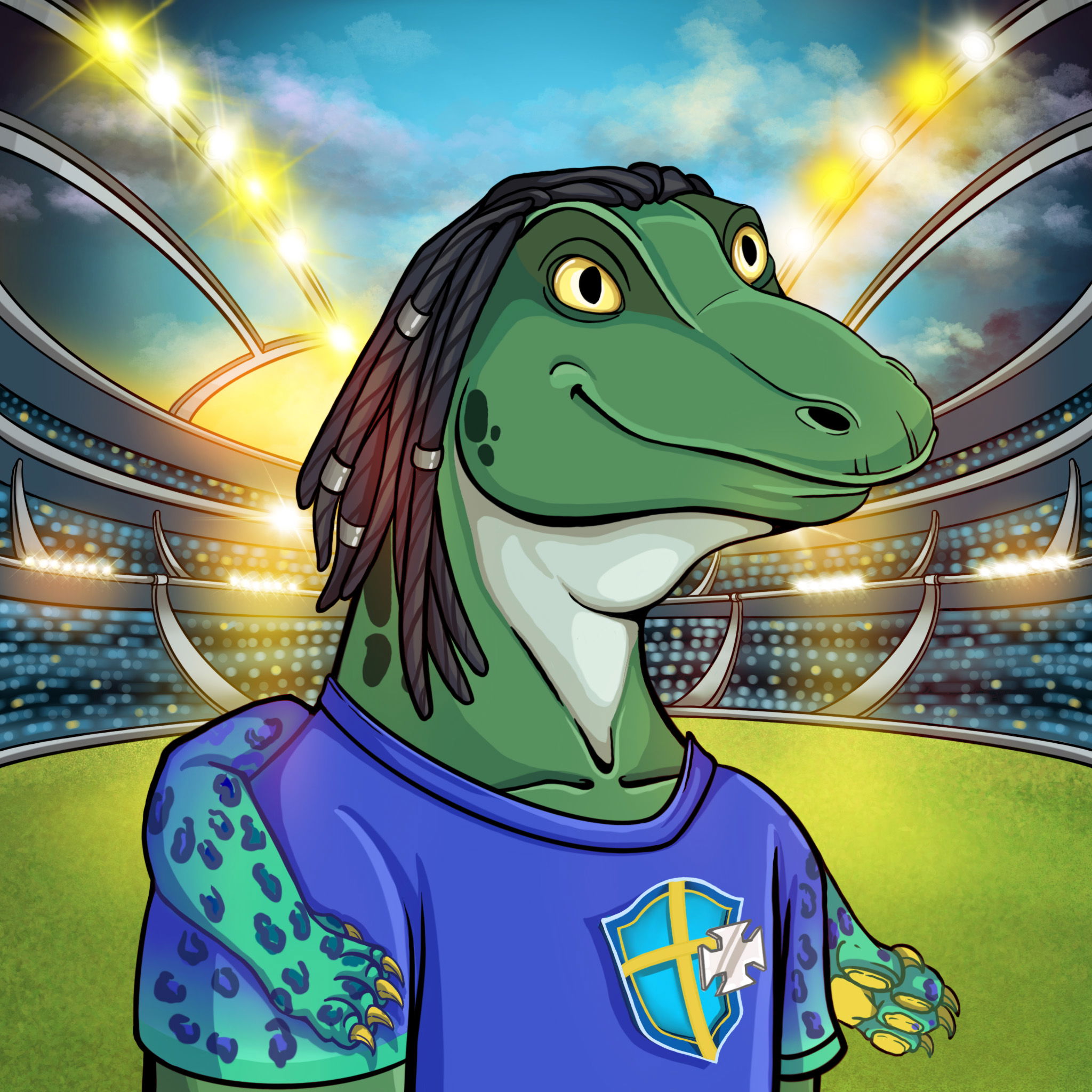 World Cup Goanna 0179 NFT on Algorand