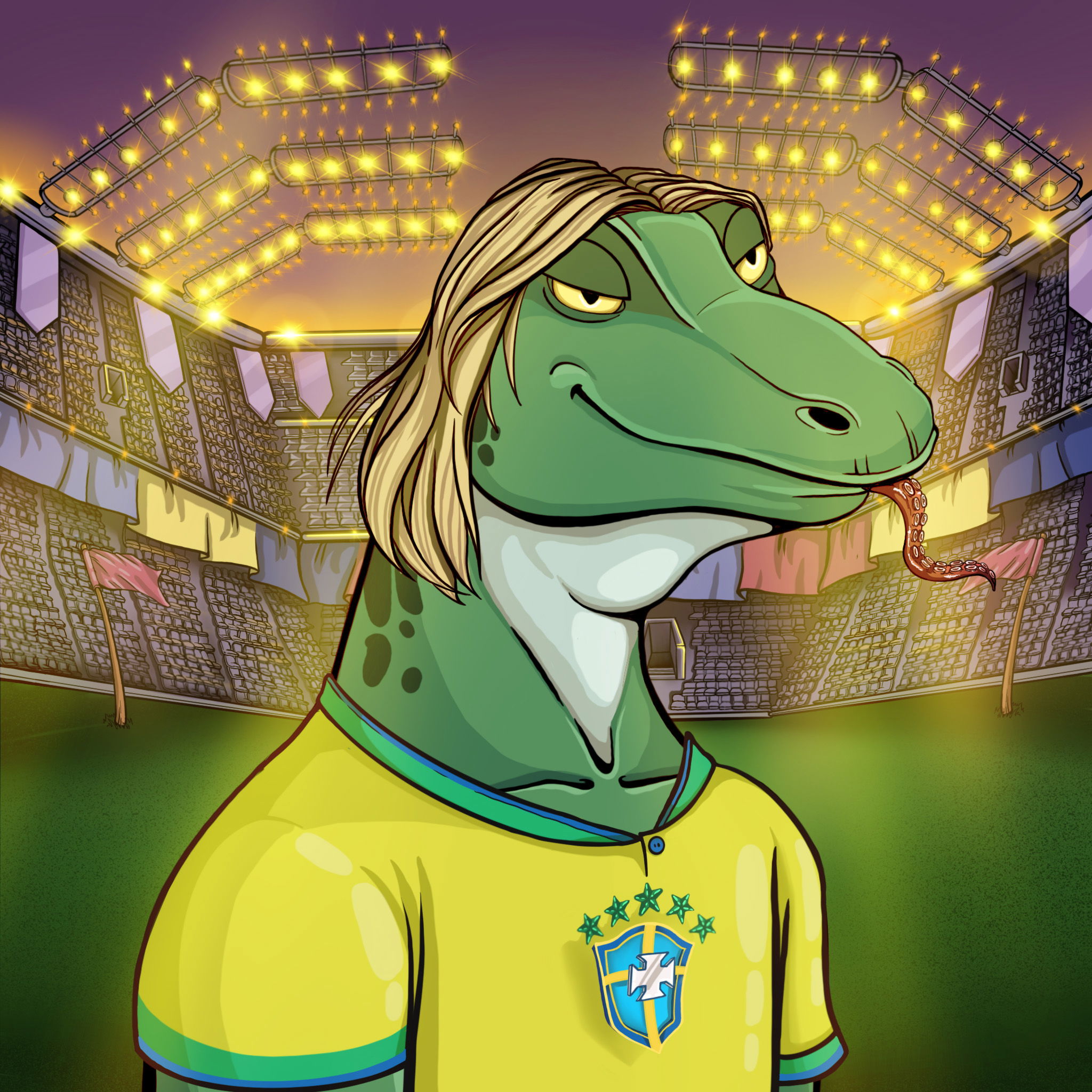 World Cup Goanna 0186 NFT on Algorand