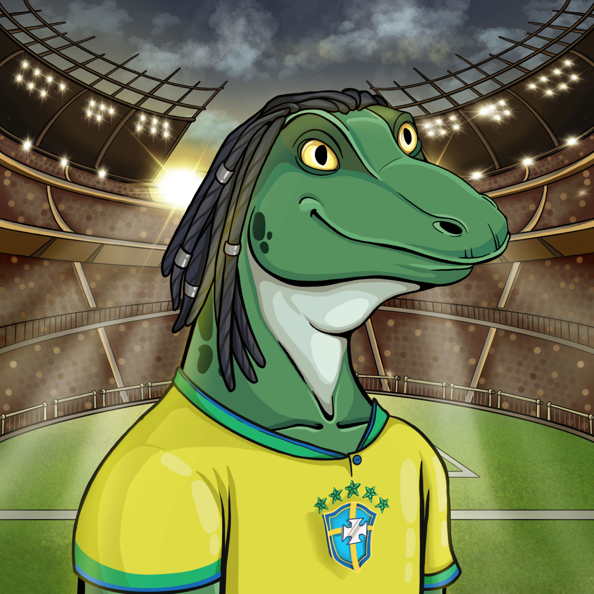 World Cup Goanna 0201 NFT on Algorand