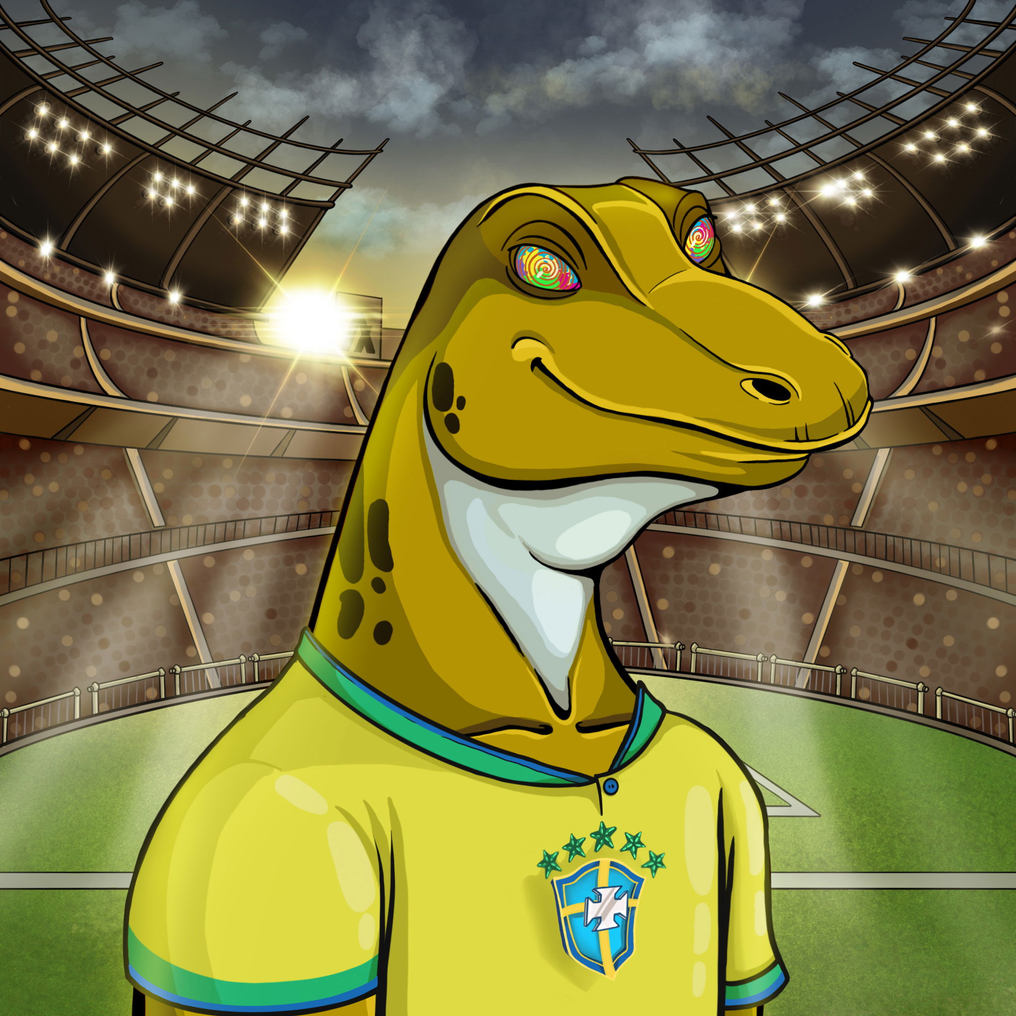 World Cup Goanna 0203 NFT on Algorand