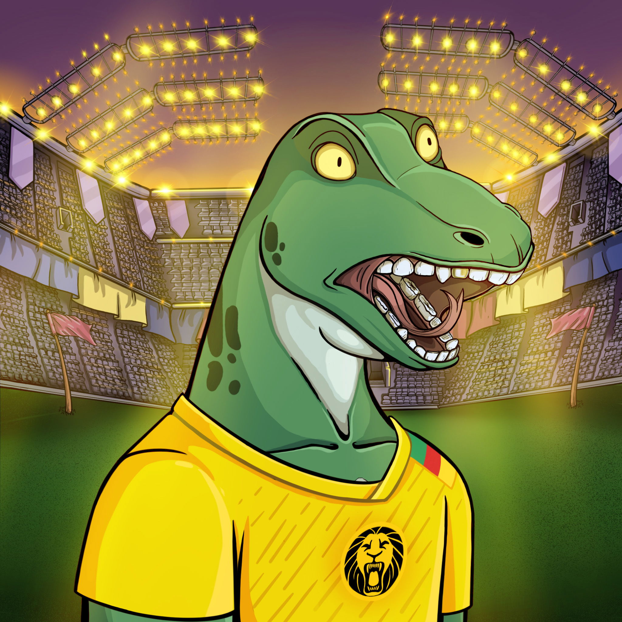 World Cup Goanna 0209 NFT on Algorand