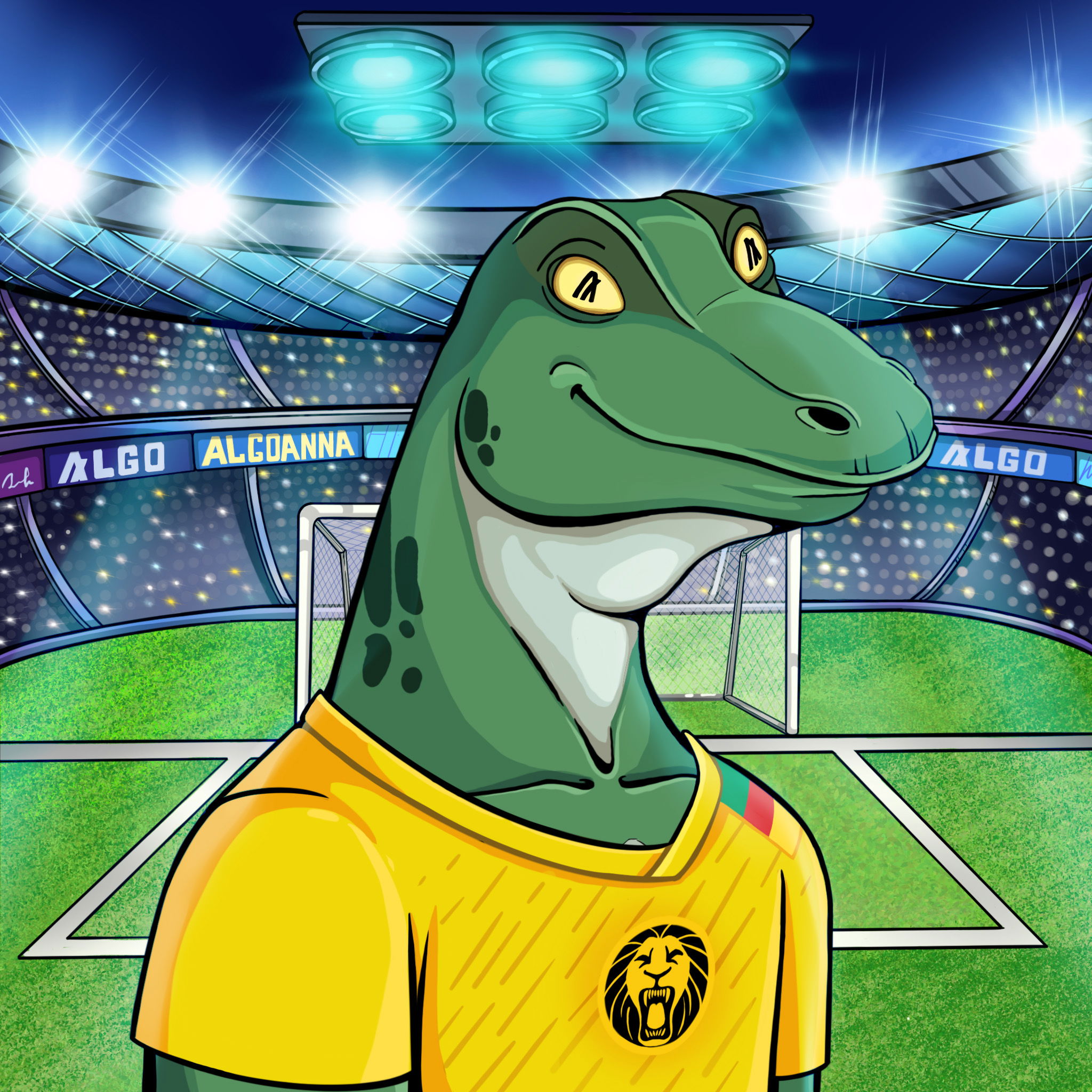 World Cup Goanna 0217 NFT on Algorand