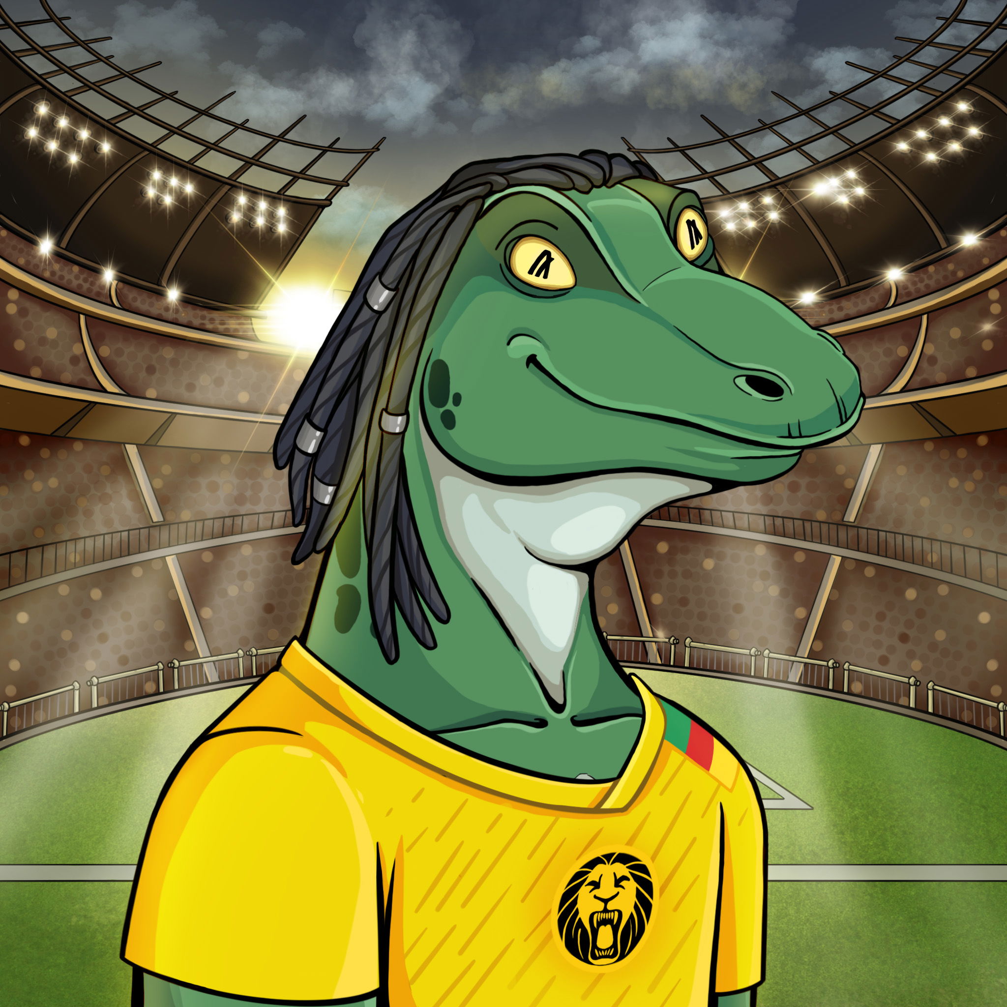 World Cup Goanna 0225 NFT on Algorand