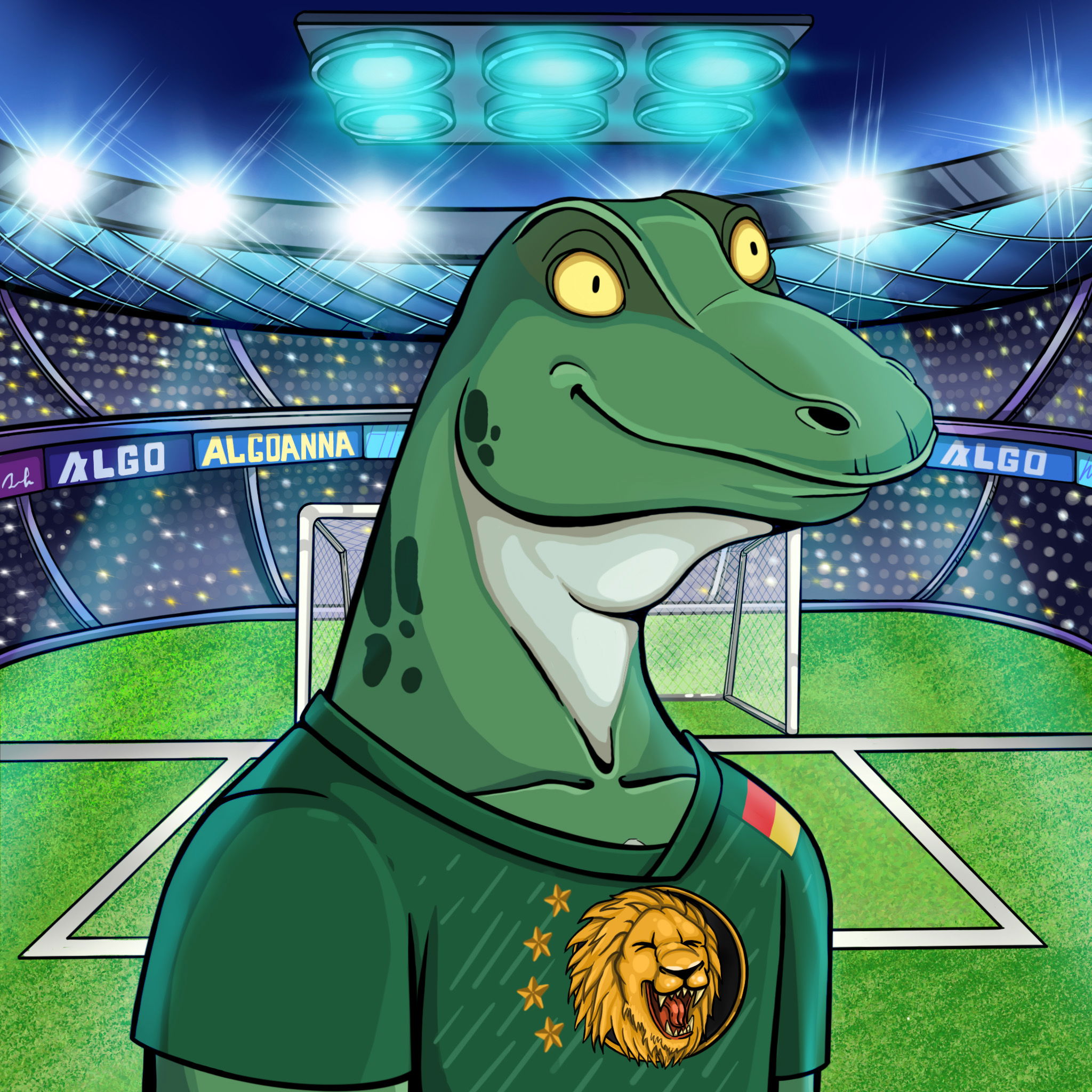 World Cup Goanna 0243 NFT on Algorand