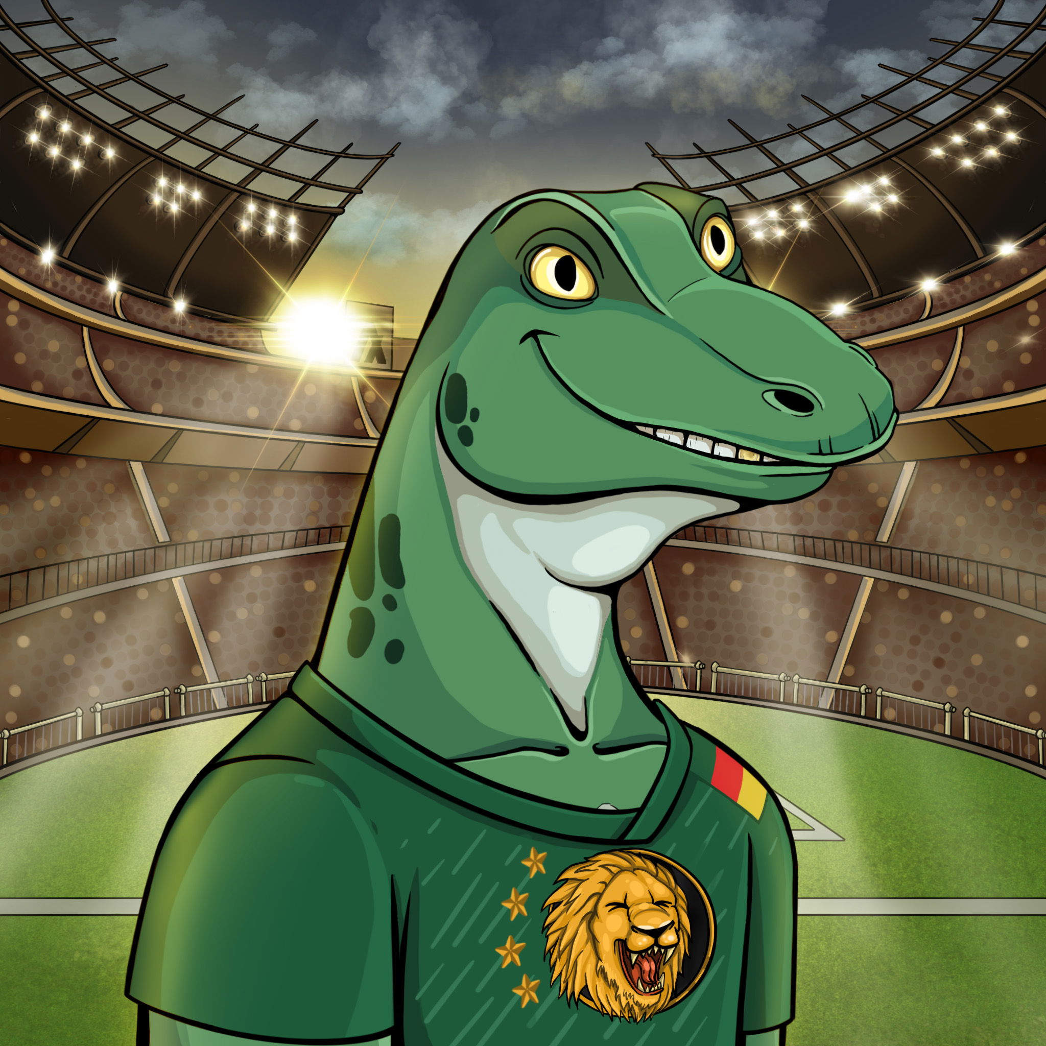 World Cup Goanna 0253 NFT on Algorand