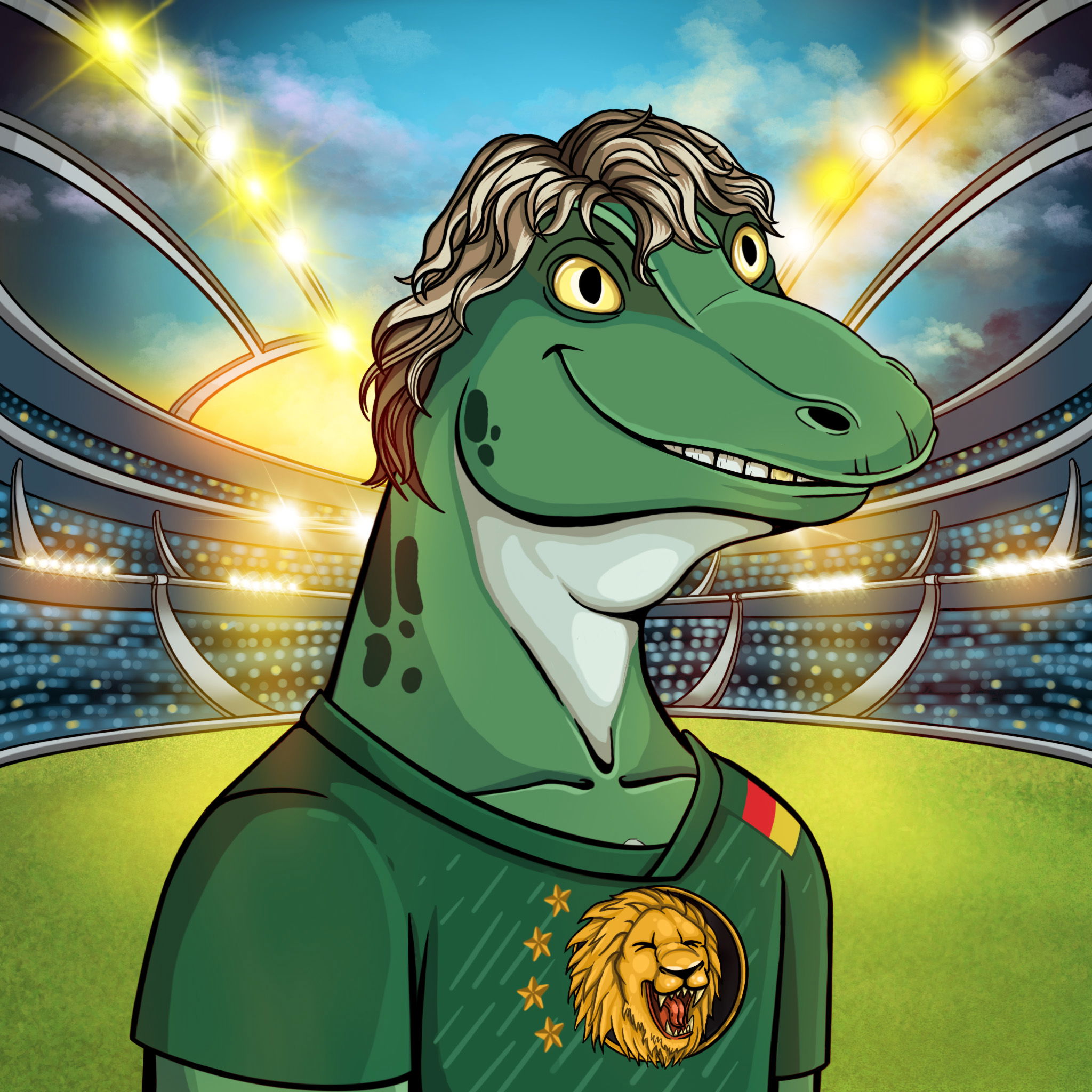 World Cup Goanna 0258 NFT on Algorand