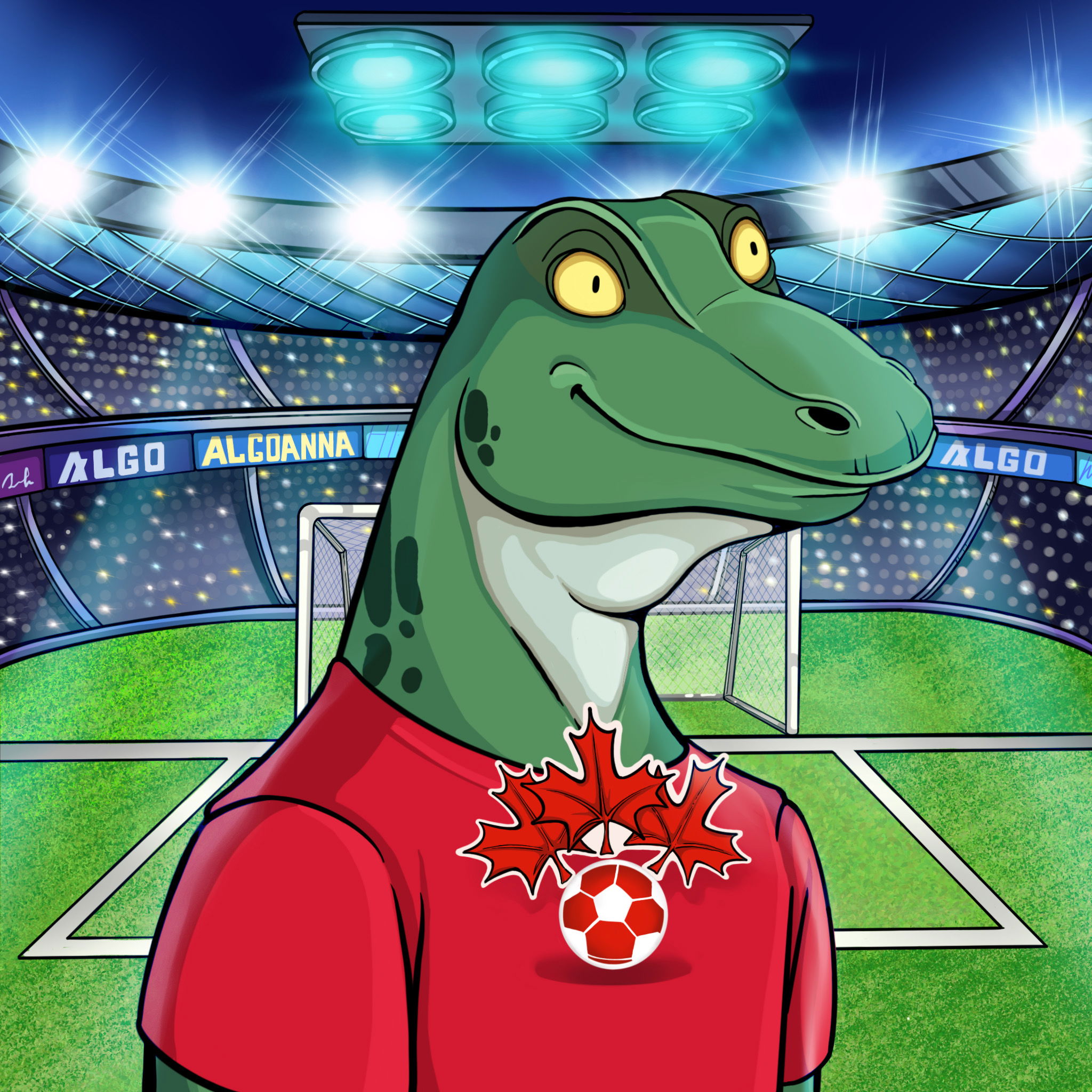 World Cup Goanna 0297 NFT on Algorand