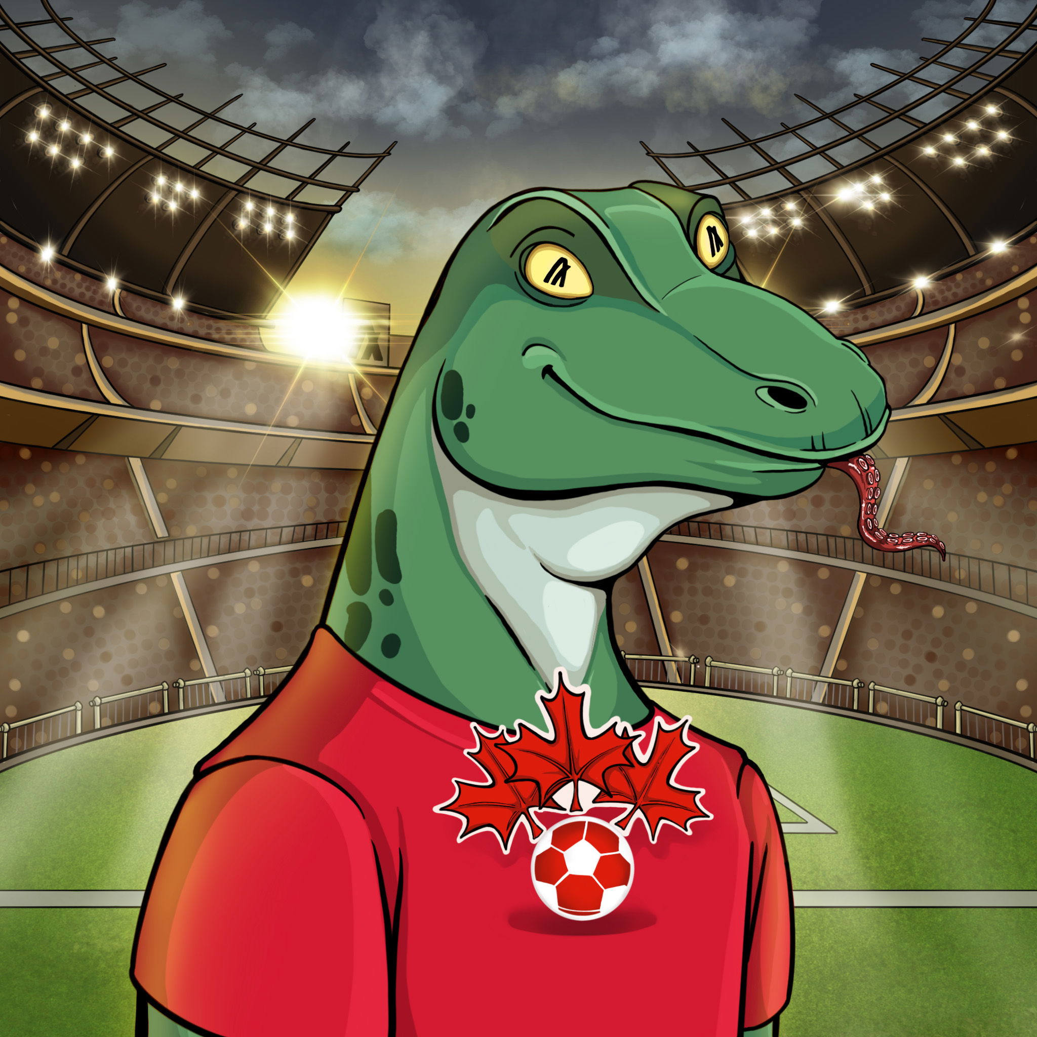 World Cup Goanna 0304 NFT on Algorand