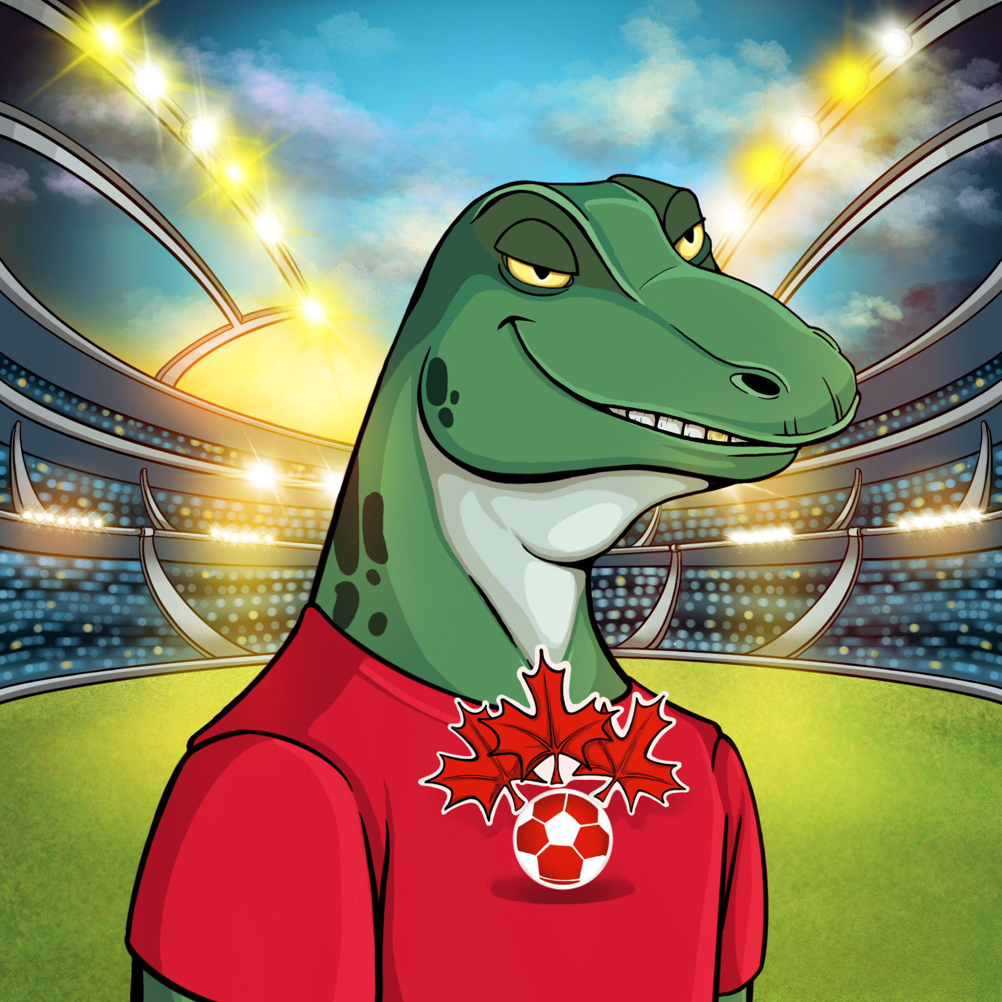 World Cup Goanna 0308 NFT on Algorand