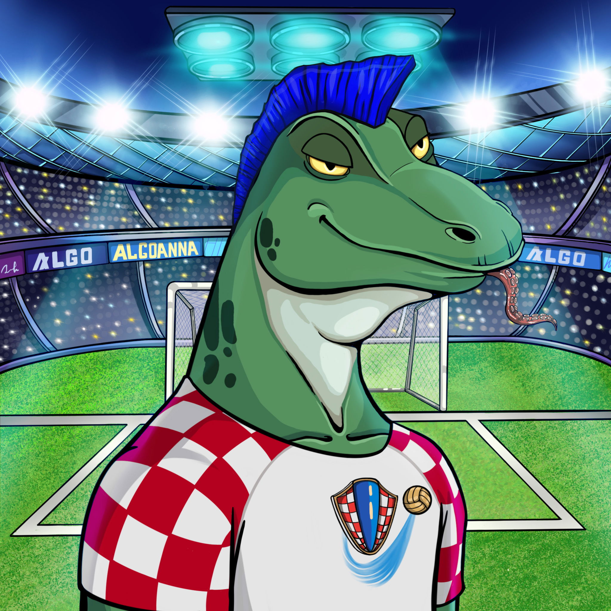 World Cup Goanna 0396 NFT on Algorand