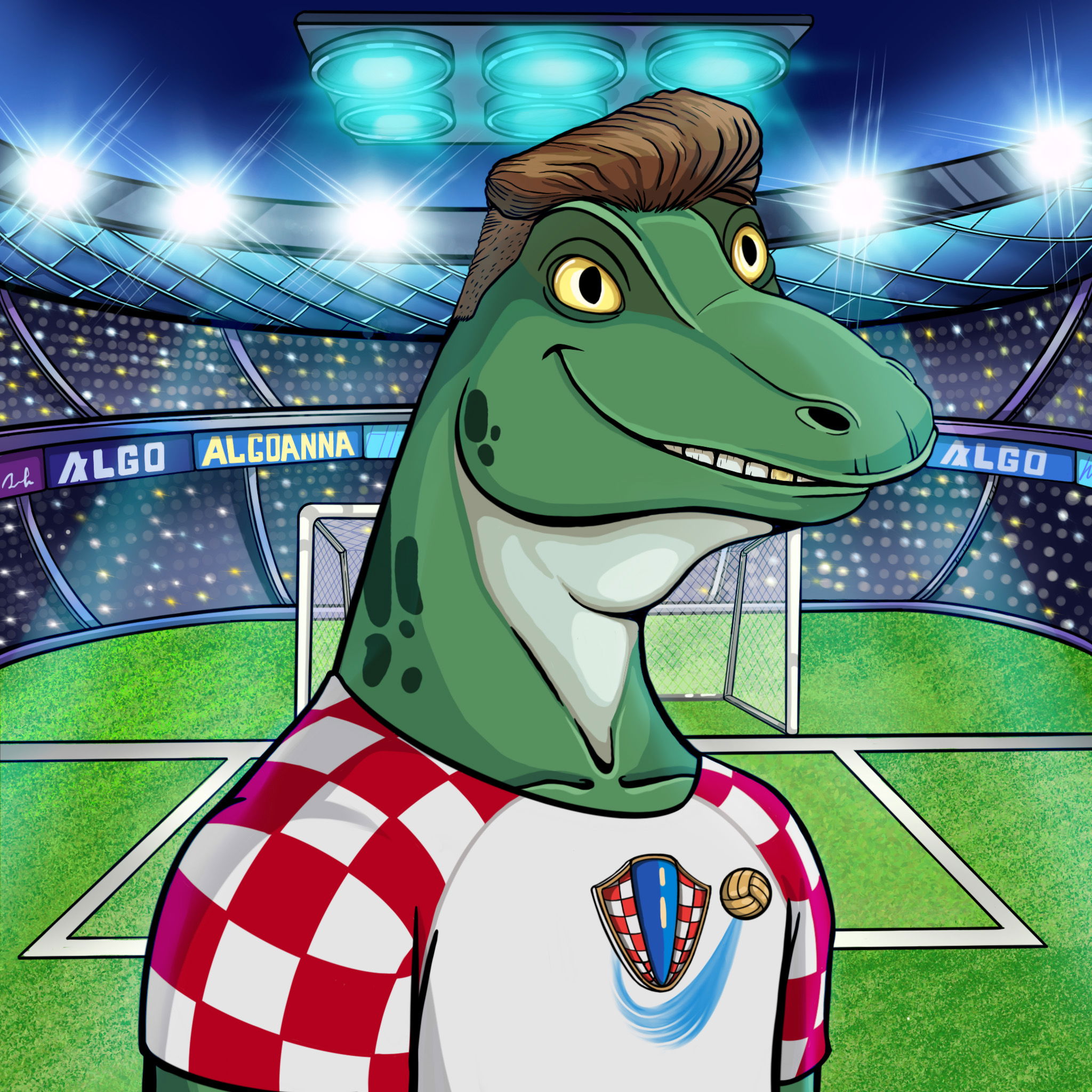 World Cup Goanna 0398 NFT on Algorand