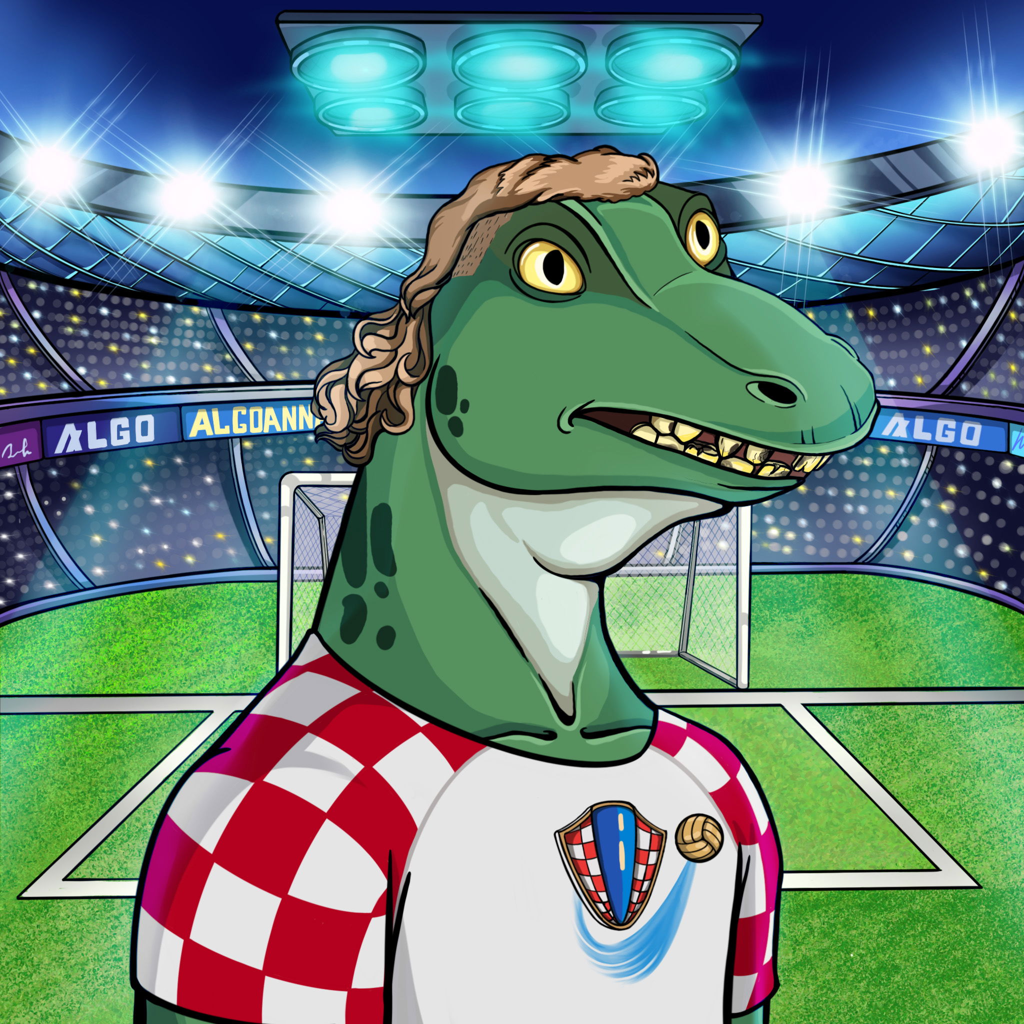 World Cup Goanna 0400 NFT on Algorand