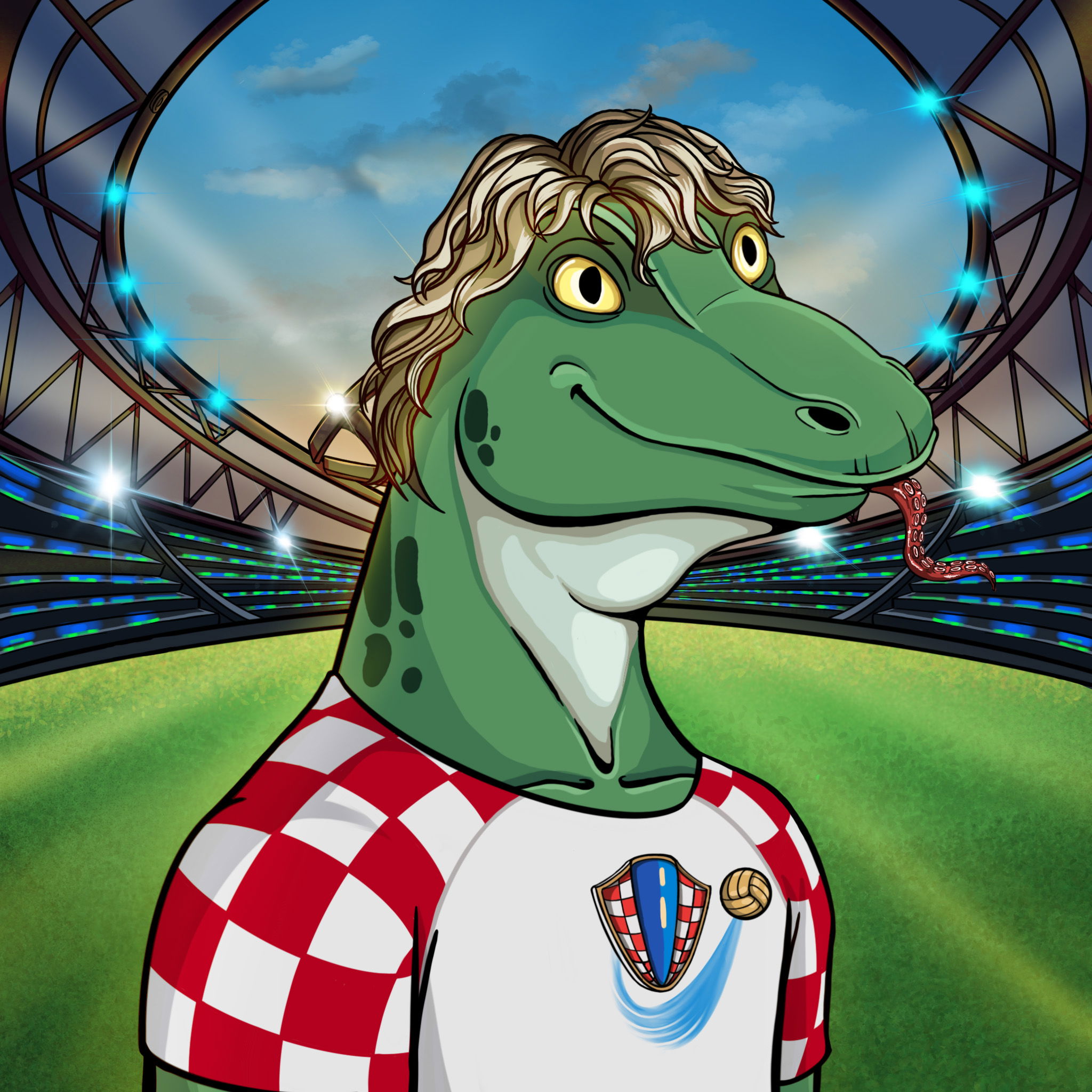 World Cup Goanna 0401 NFT on Algorand