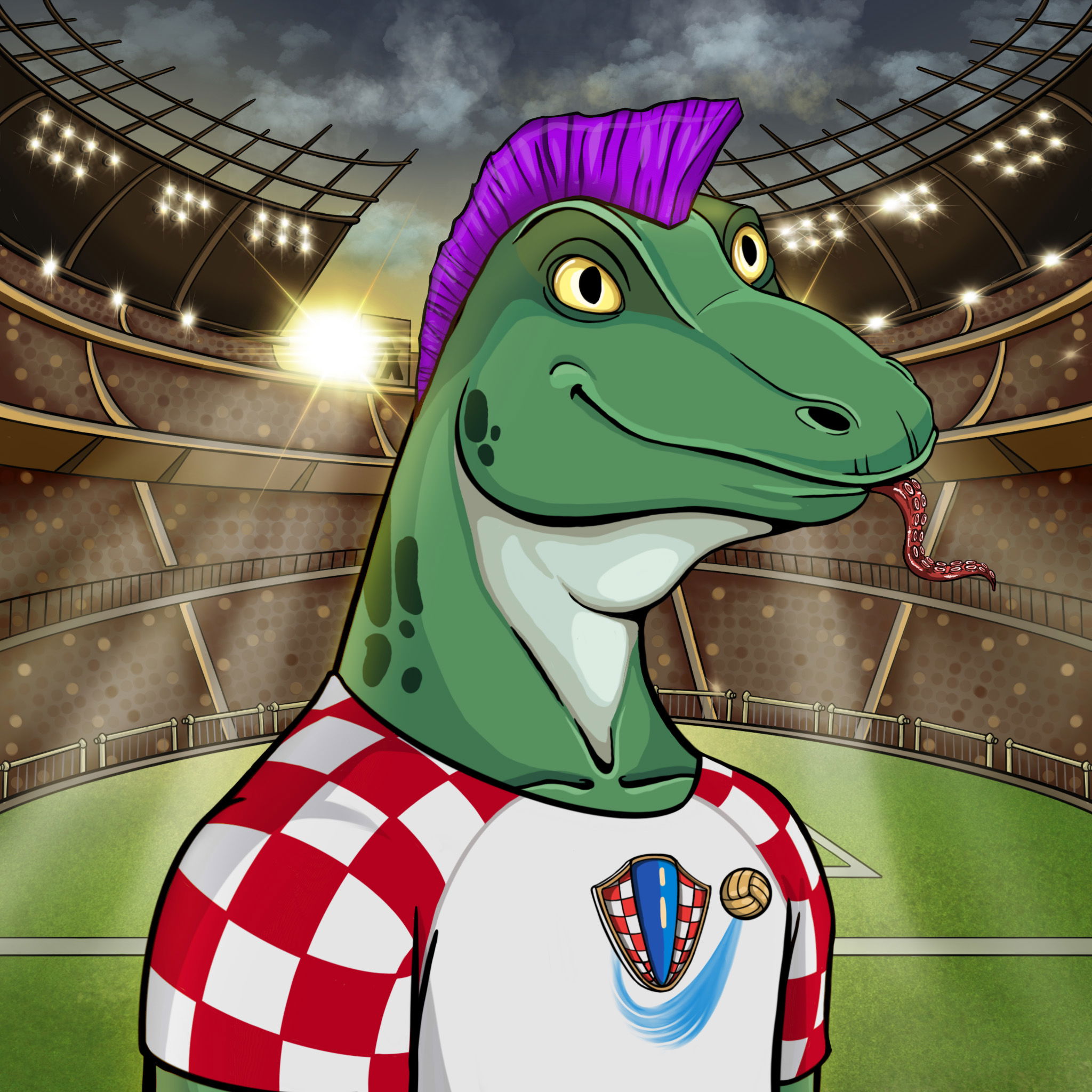 World Cup Goanna 0406 NFT on Algorand