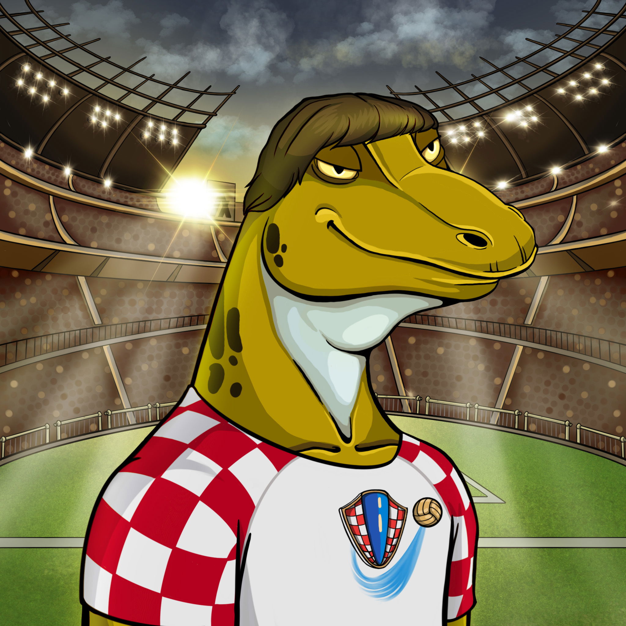 World Cup Goanna 0411 NFT on Algorand