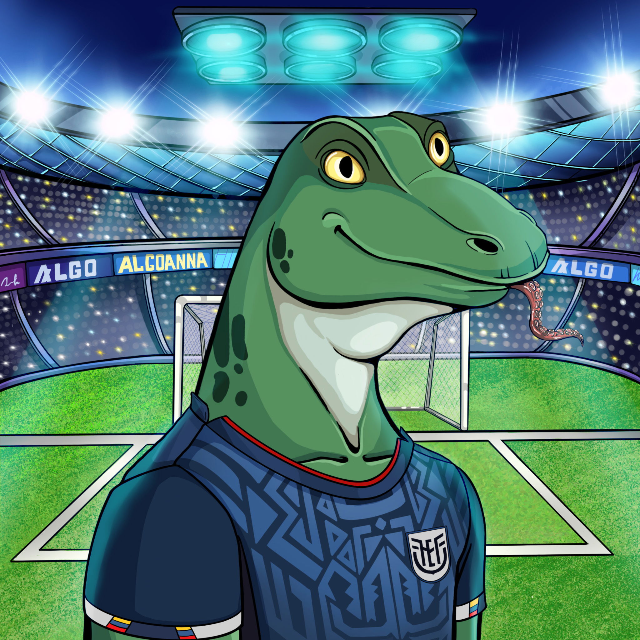 World Cup Goanna 0477 NFT on Algorand