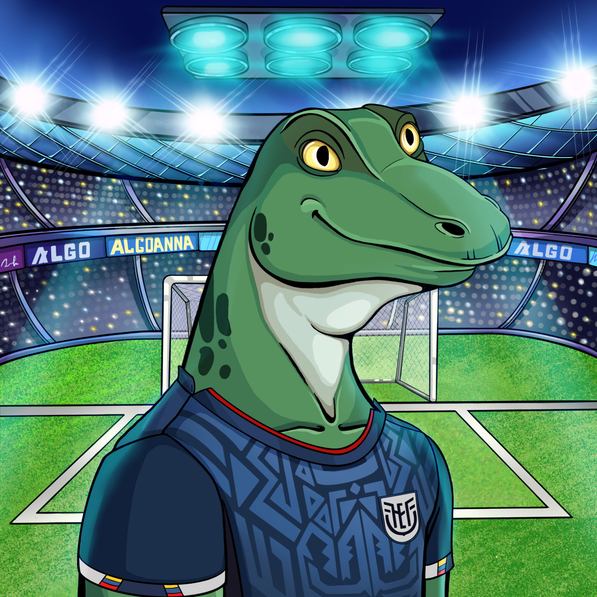 World Cup Goanna 0478 NFT on Algorand