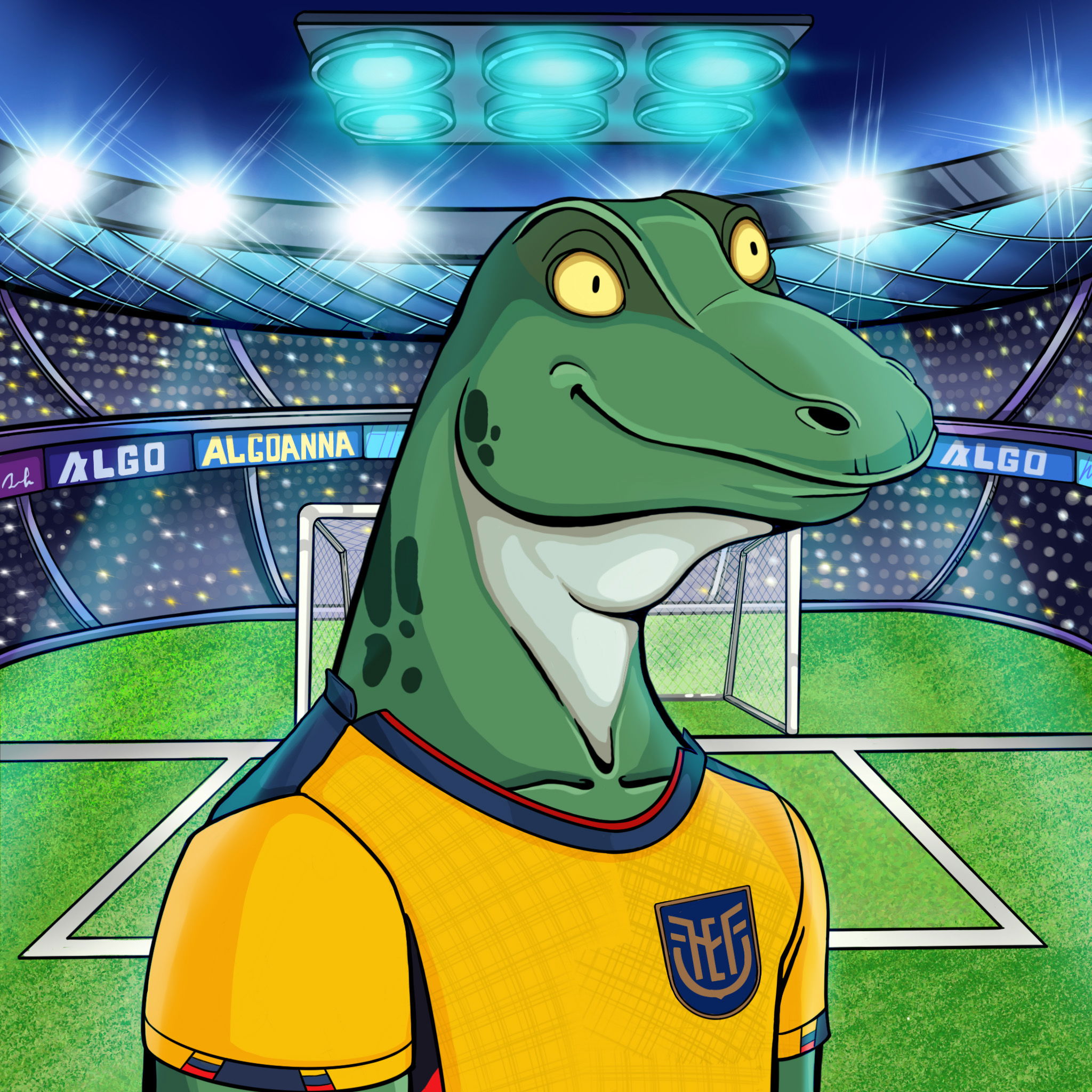 World Cup Goanna 0502 NFT on Algorand