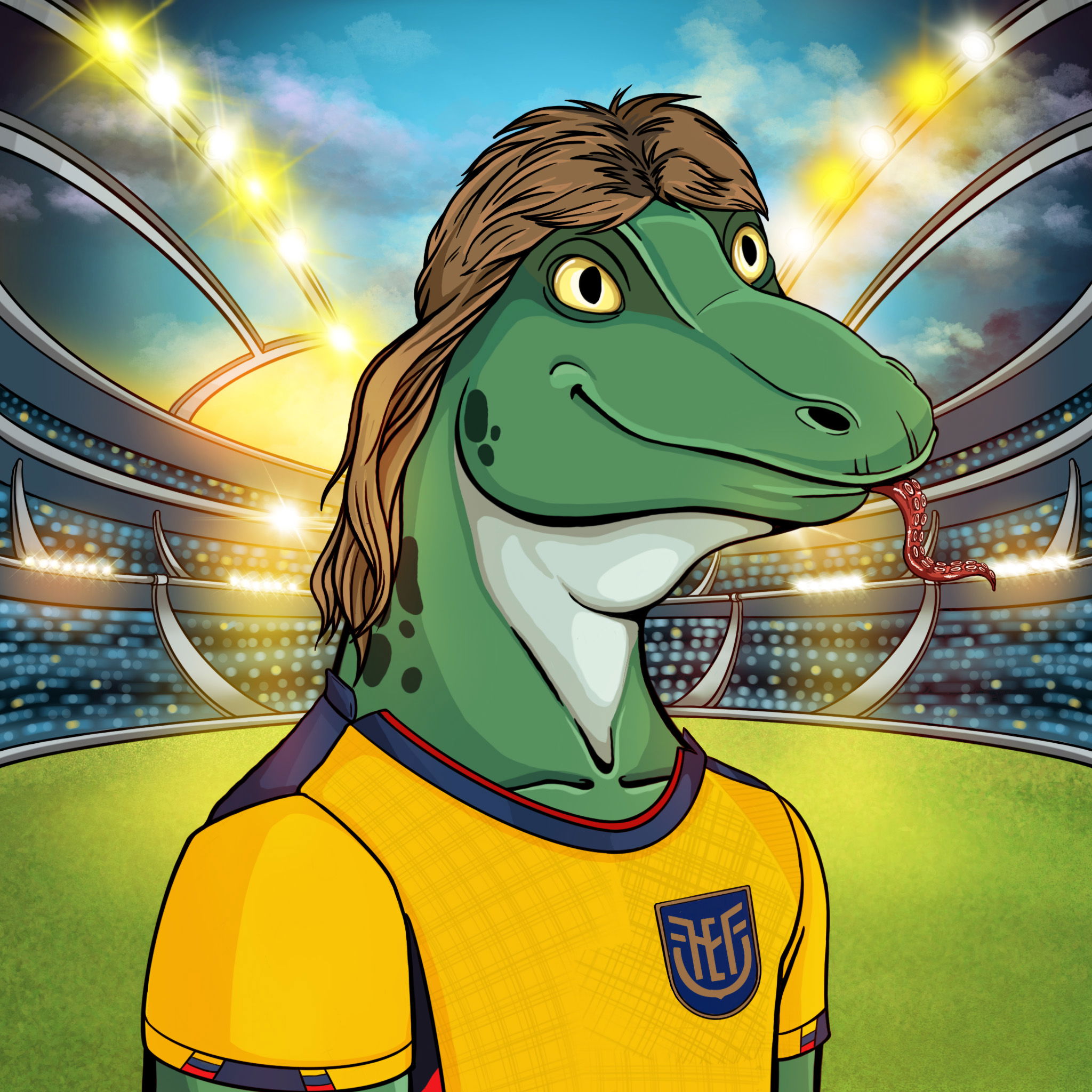 World Cup Goanna 0516 NFT on Algorand