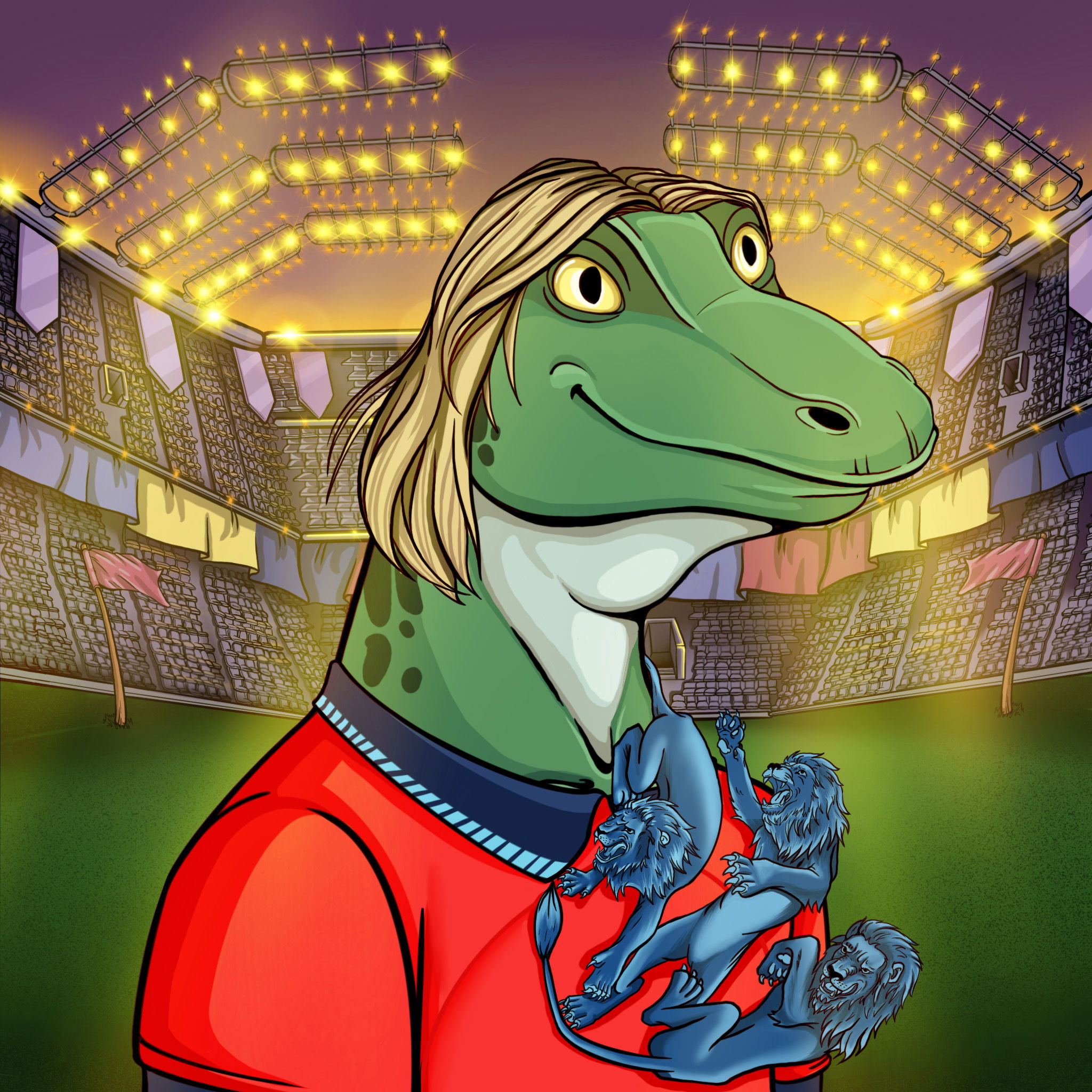 World Cup Goanna 0523 NFT on Algorand