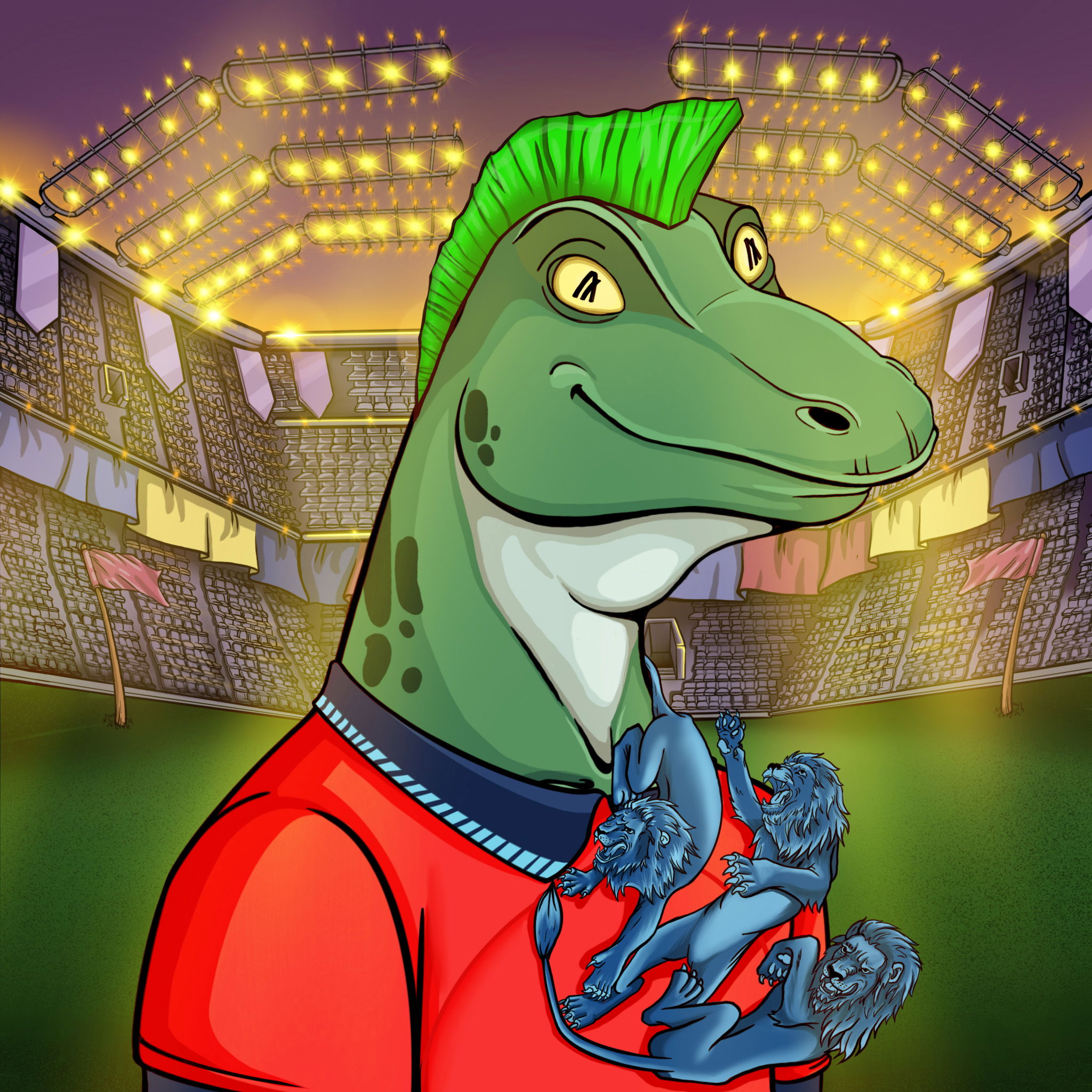 World Cup Goanna 0524 NFT on Algorand