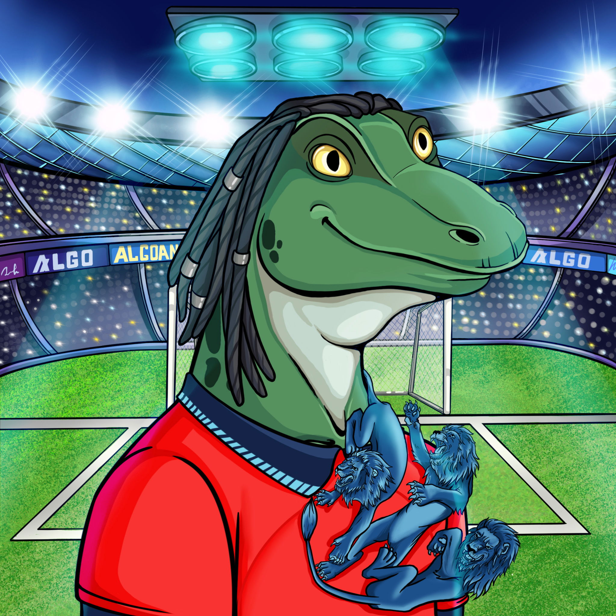 World Cup Goanna 0528 NFT on Algorand