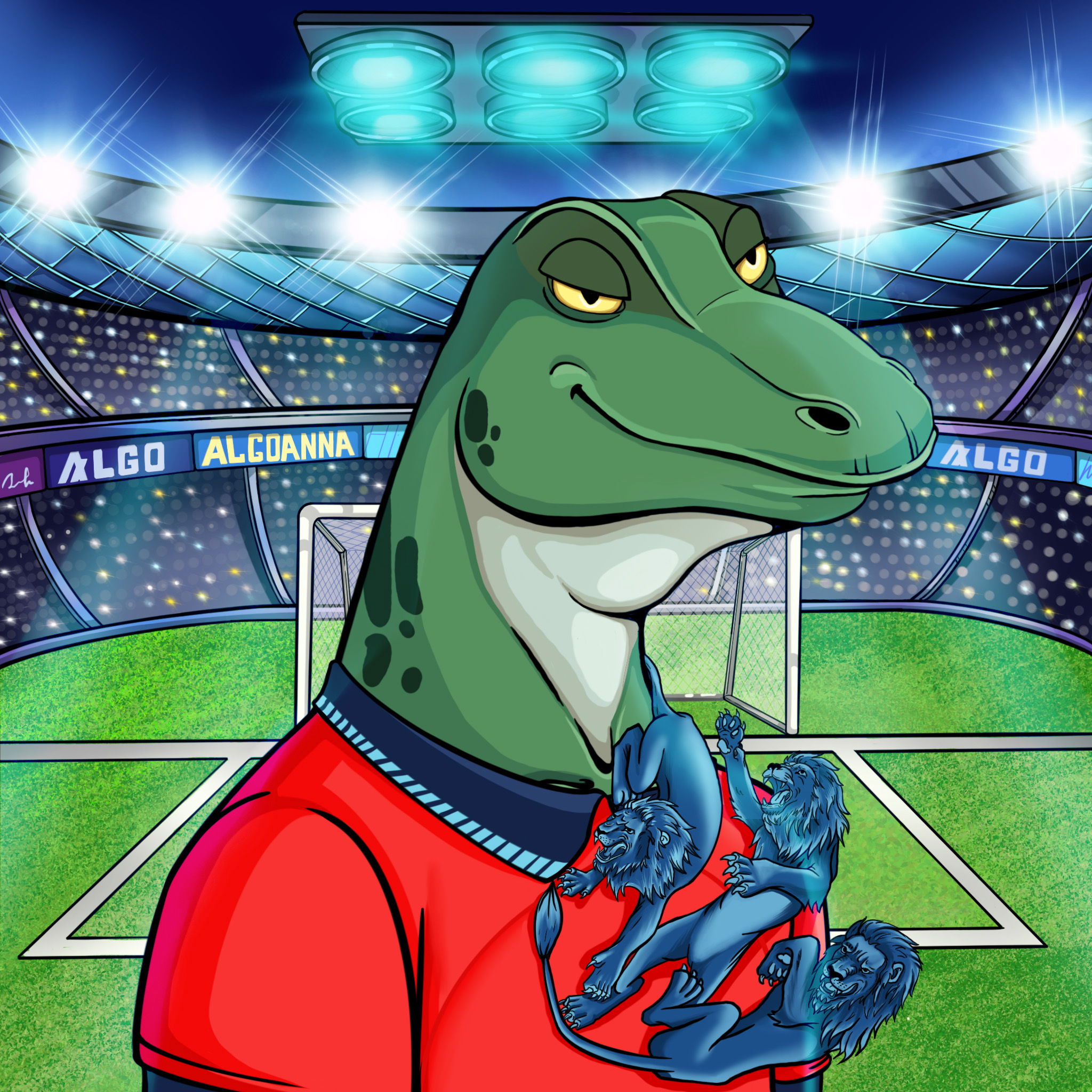 World Cup Goanna 0531 NFT on Algorand