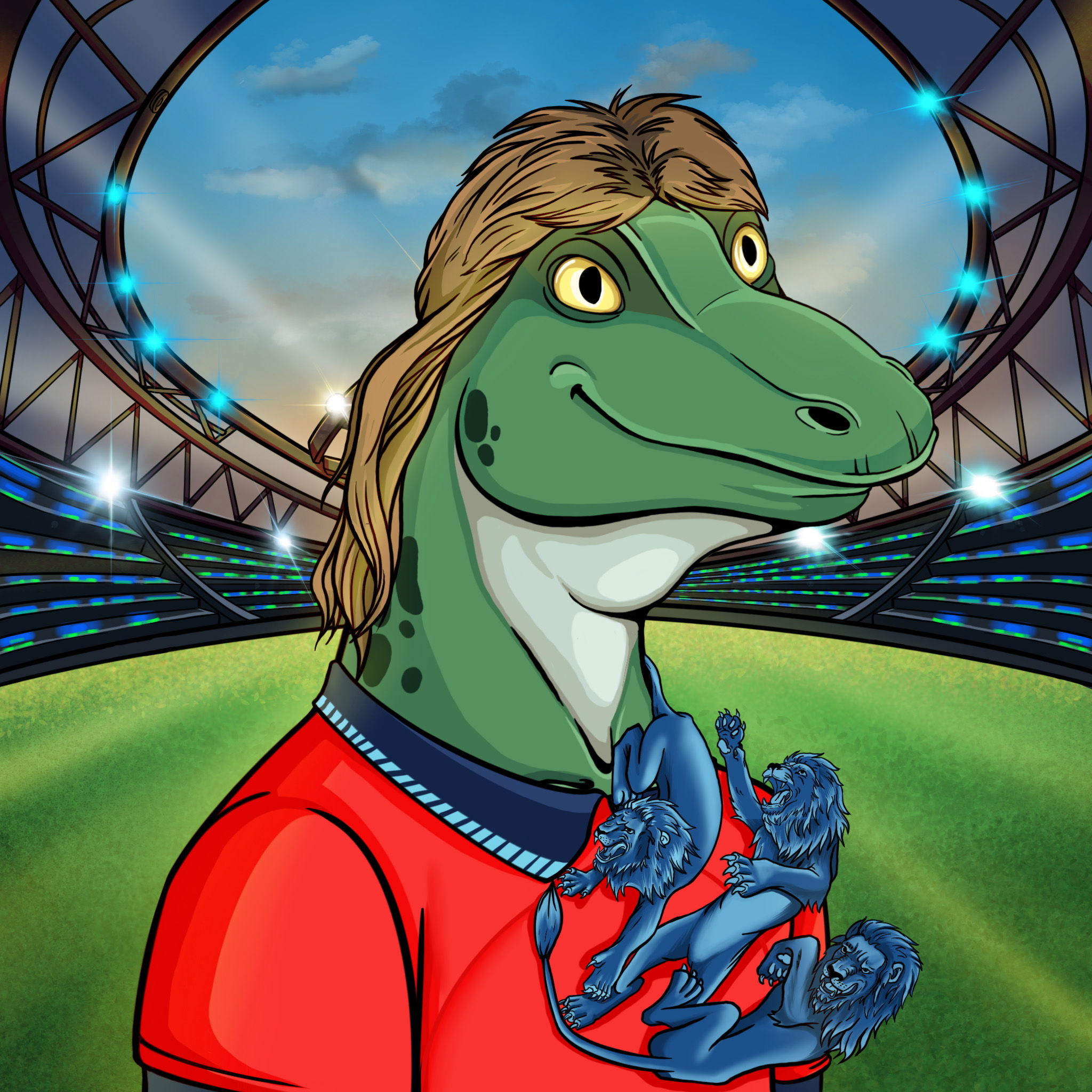 World Cup Goanna 0534 NFT on Algorand